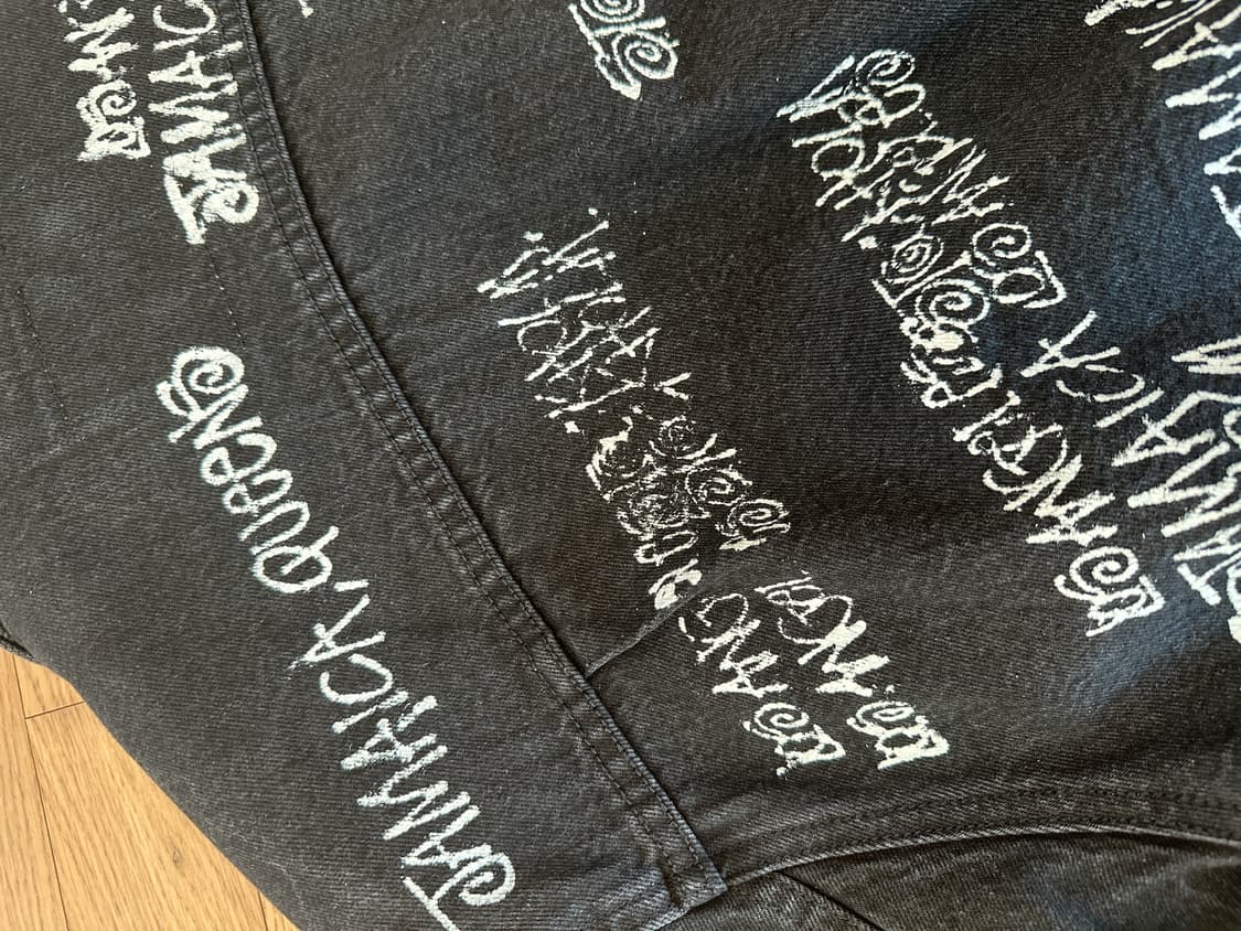 스투시 아워레가시 데님티어스 ttl데님 자켓판매합니다 상품이미지4