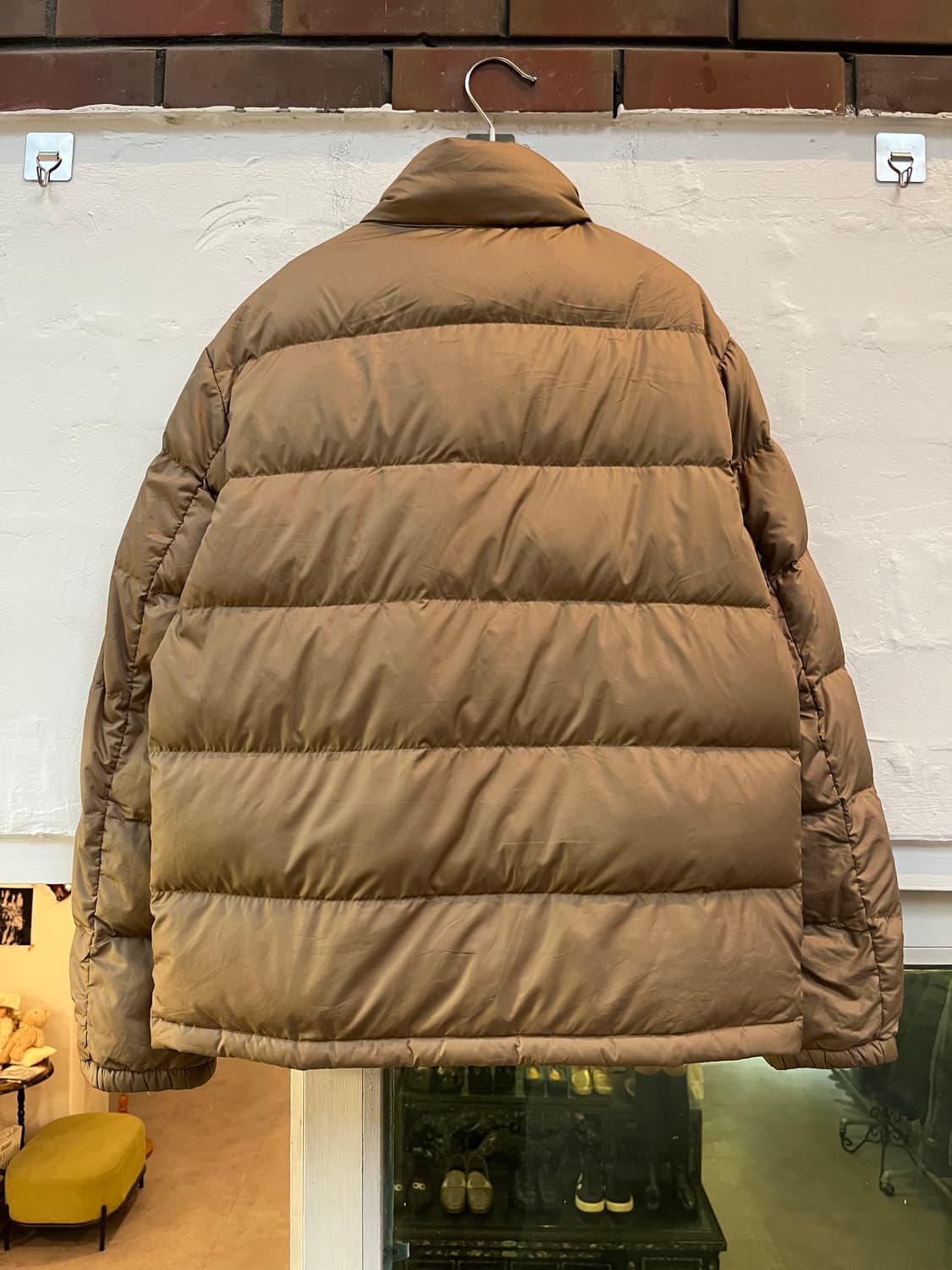 First Down USA 덕다운 경량패딩 브라운 L 상품이미지8