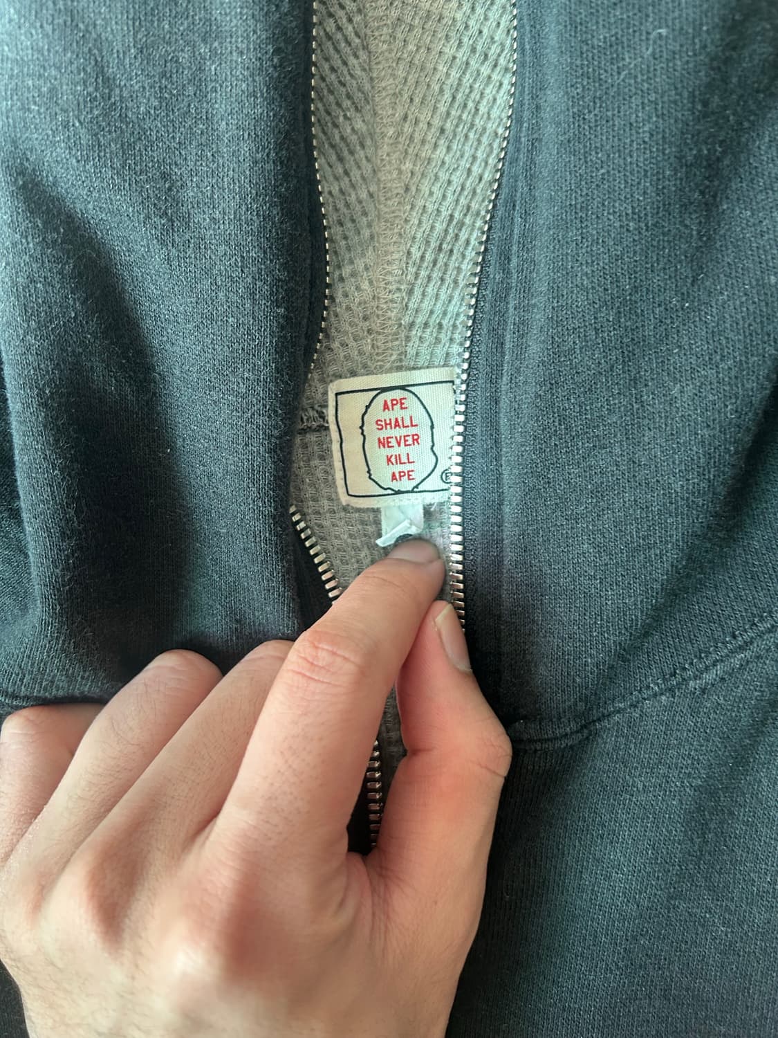 베이프 빈티지 후드집업 상품이미지3