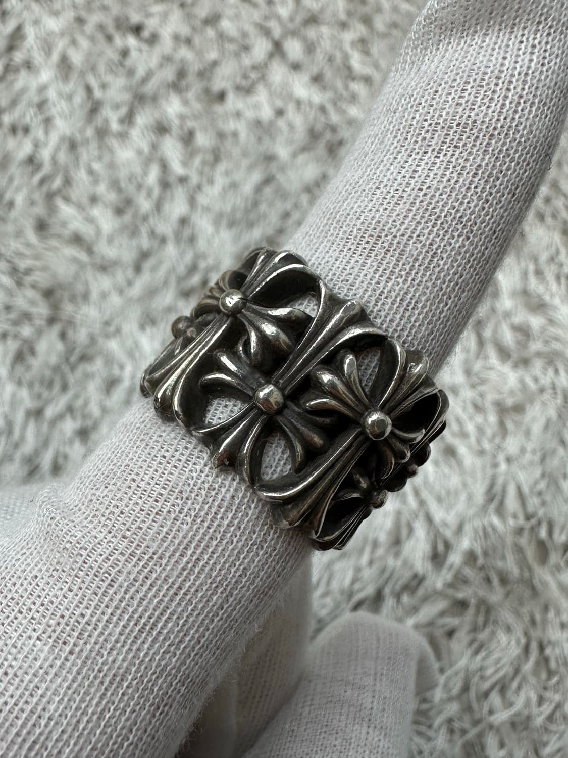 [US 11] 백화점판 정품 크롬하츠 세메터리링 상품이미지5