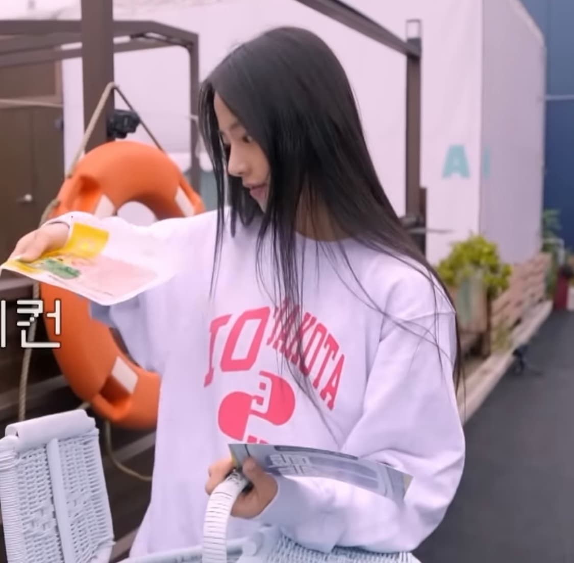 [뉴진스민지,크러쉬,조인성,박보검 착용]아이오다코타 네이비 셋업 새상품 상품이미지2