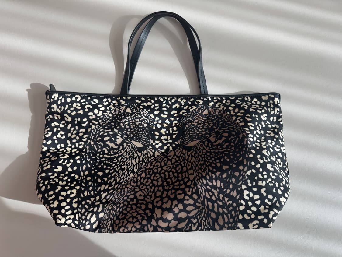 페라가모 간치니 레오파드 숄더 토트백 상품이미지10