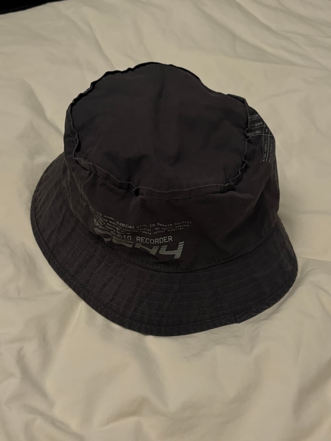 C2H4 차콜 버킷햇 상품이미지4