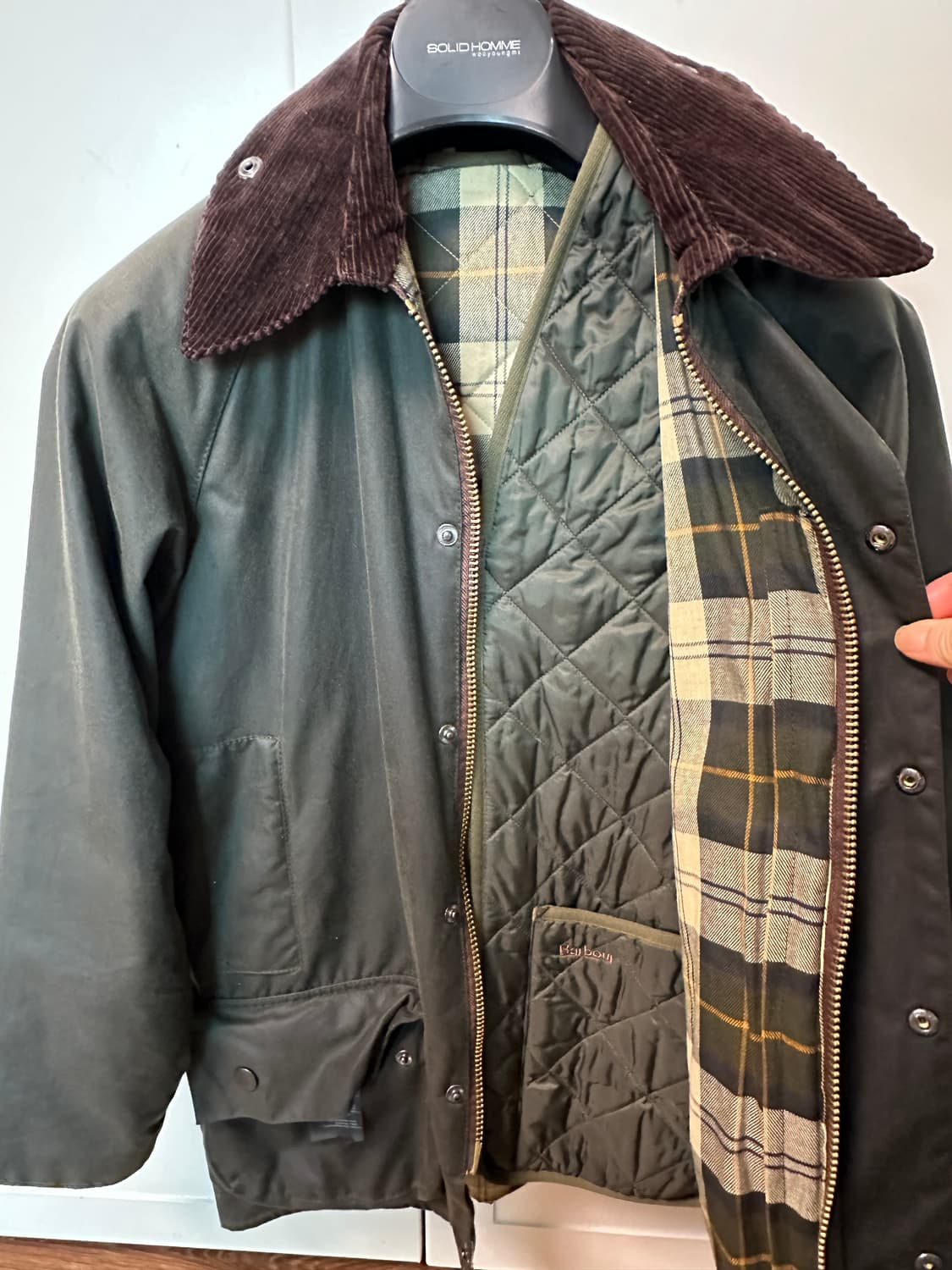 바버 뷰포트+퀼팅베스트 세트 34(90-95사이즈) 상품이미지1