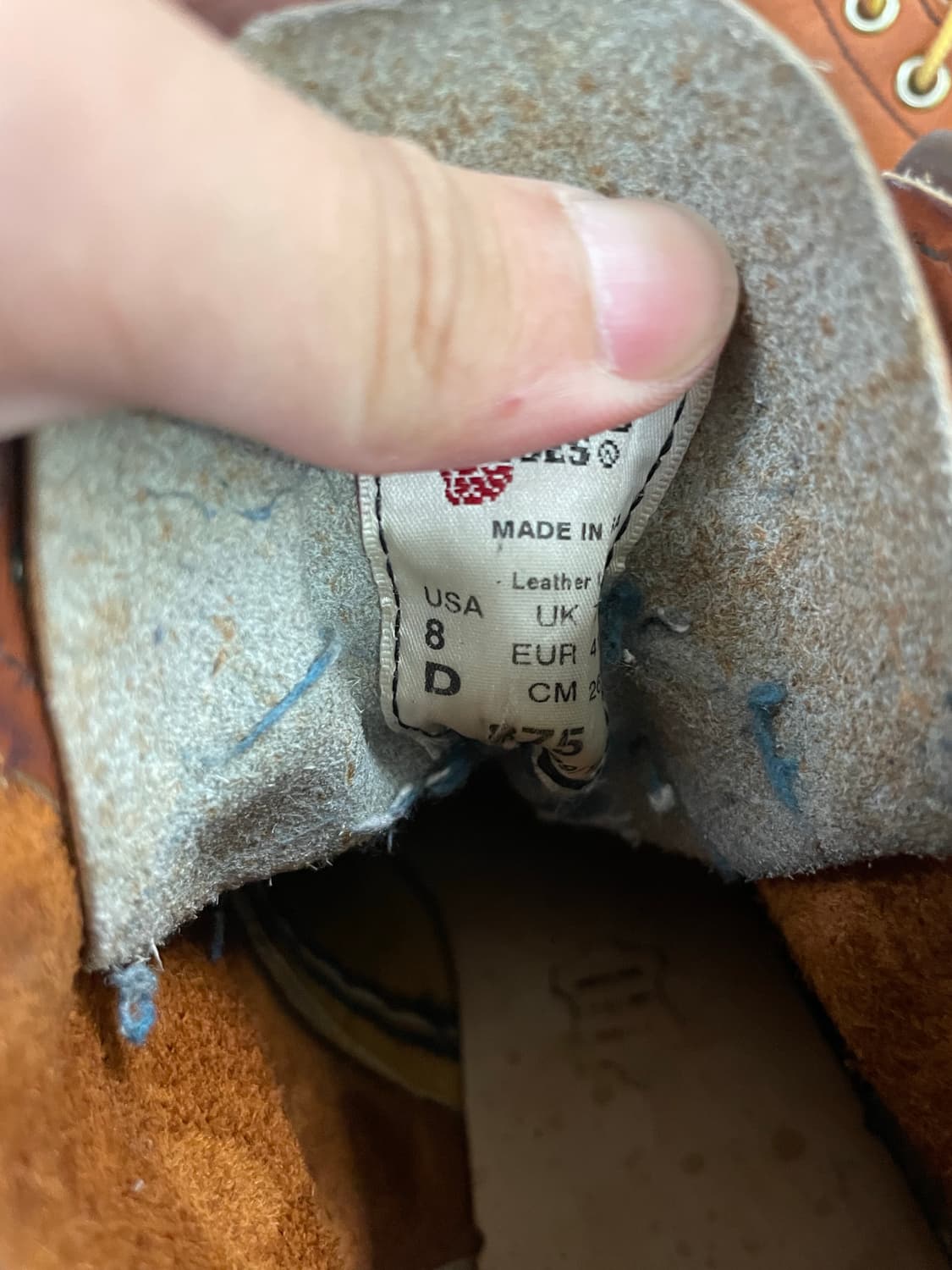 레드윙 6인치 875 클래식 목토 260 상품이미지9