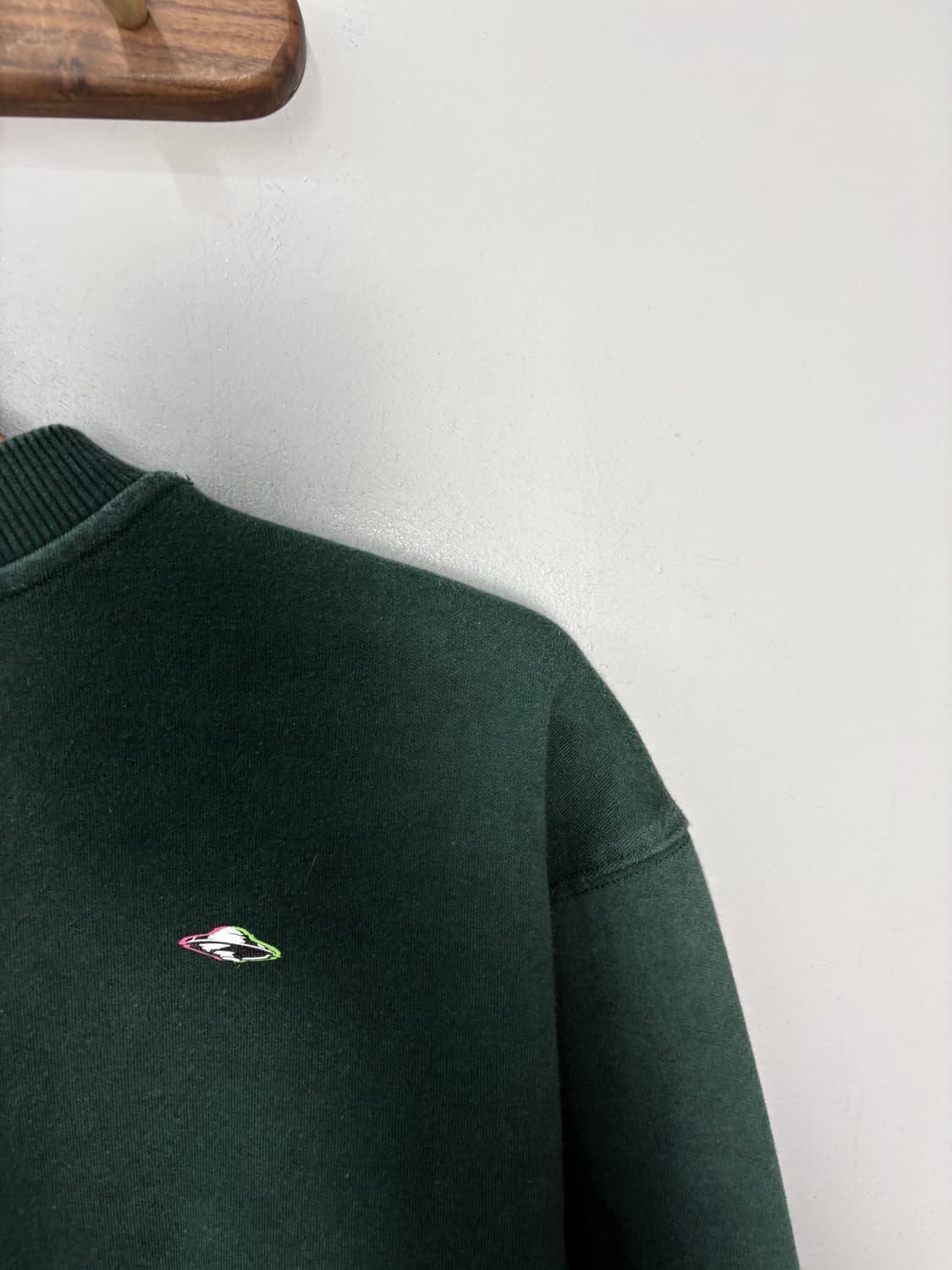 아더에러 다크그린 멀티 패치로고 베이더 스웻셔츠 A3701 상품이미지5