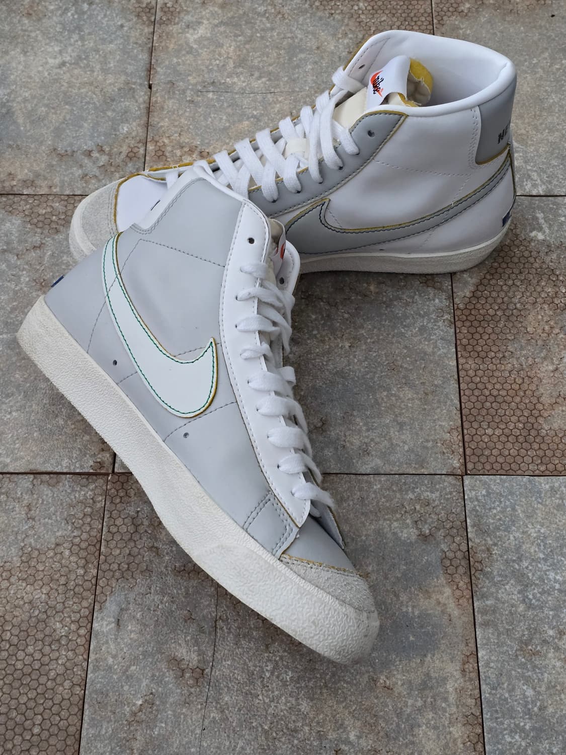 (255)나이키 블레이저 미드 77 brs 화이트 상품이미지4