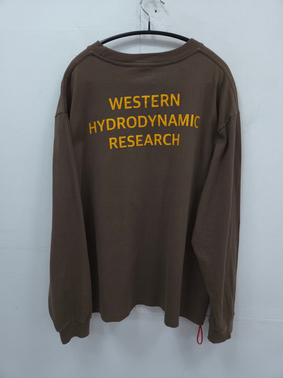 XL USA WHR  웨스턴 하이드로다이나믹 긴팔 티셔츠 브라운 상품이미지1