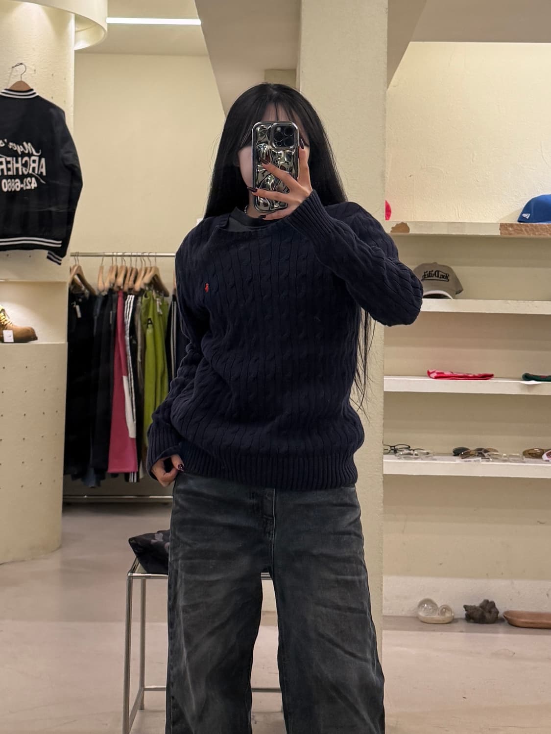 폴로 랄프로렌 케이블 니트 U1390 상품이미지1