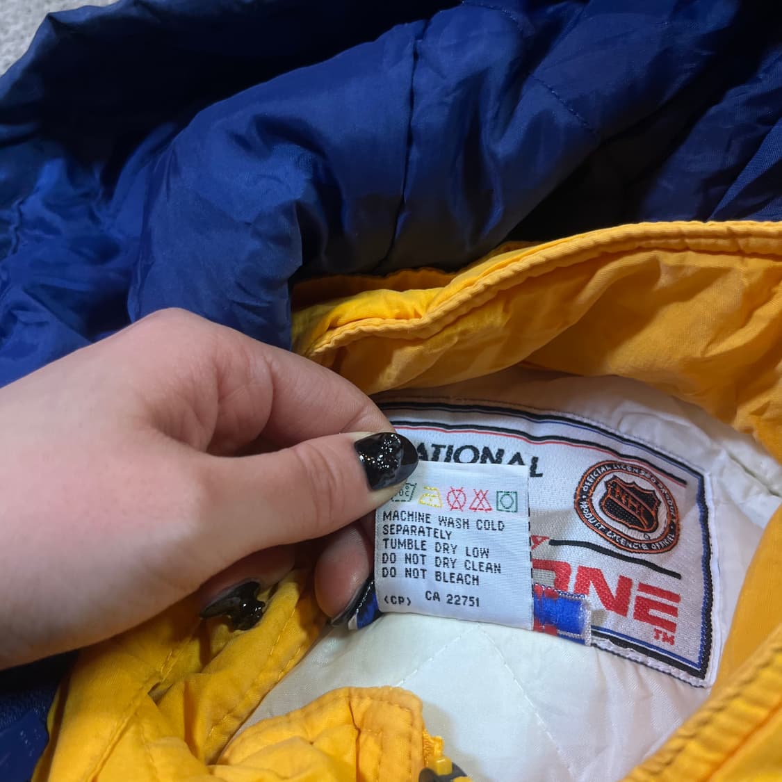 NFL 올드스쿨 버팔로 세이버스 빅로고 점퍼 상품이미지6