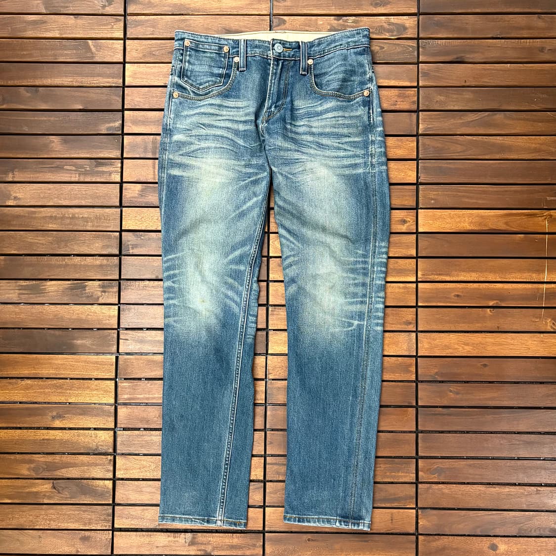 (32) 리바이스 511 워싱 데님 팬츠 상품이미지1