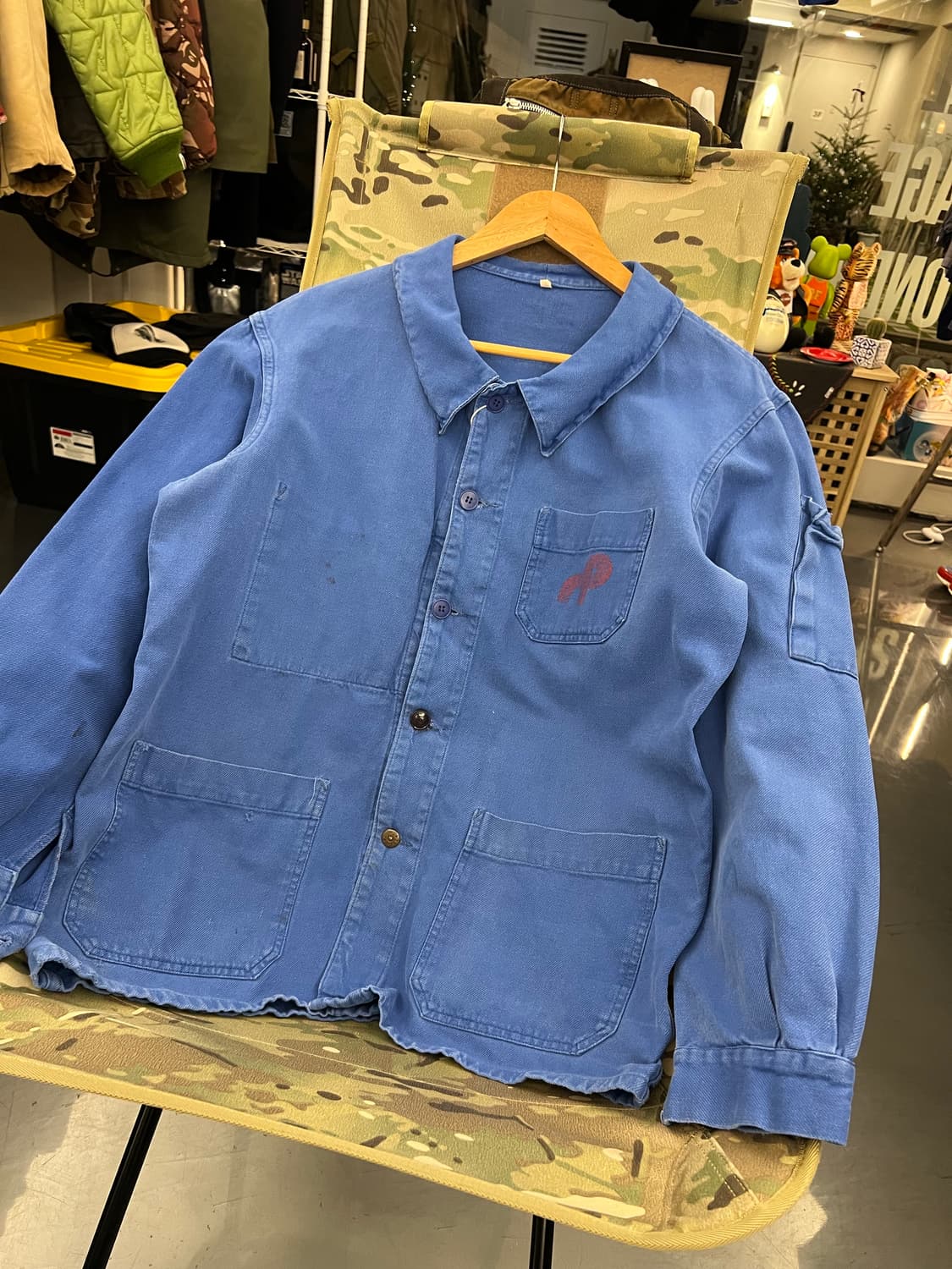 OLD VINTAGE HARD WASHING 빈티지프렌치워크자켓 상품이미지4