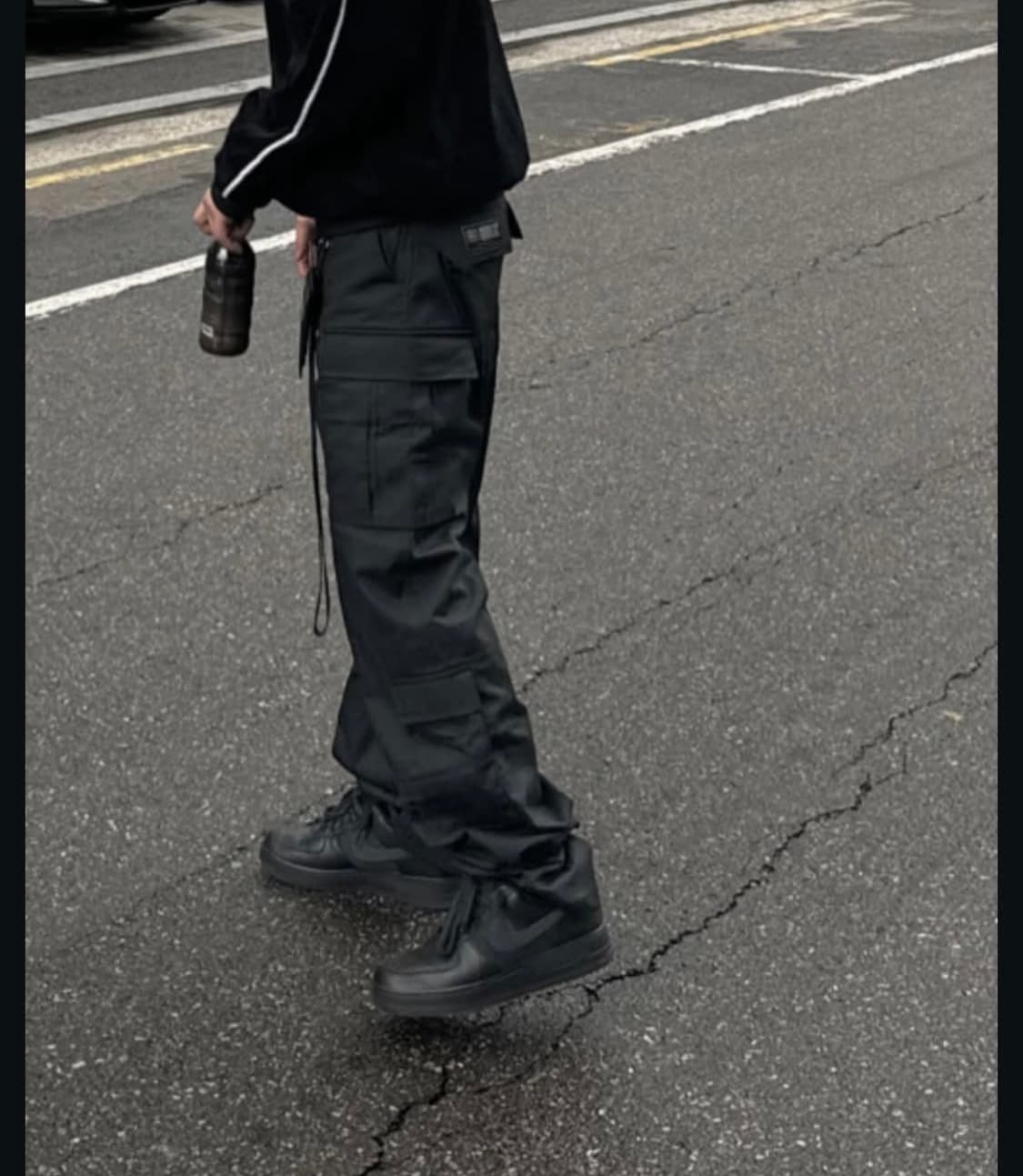 [L]코르테이즈 게릴라즈 카고 트리플 블랙 상품이미지2