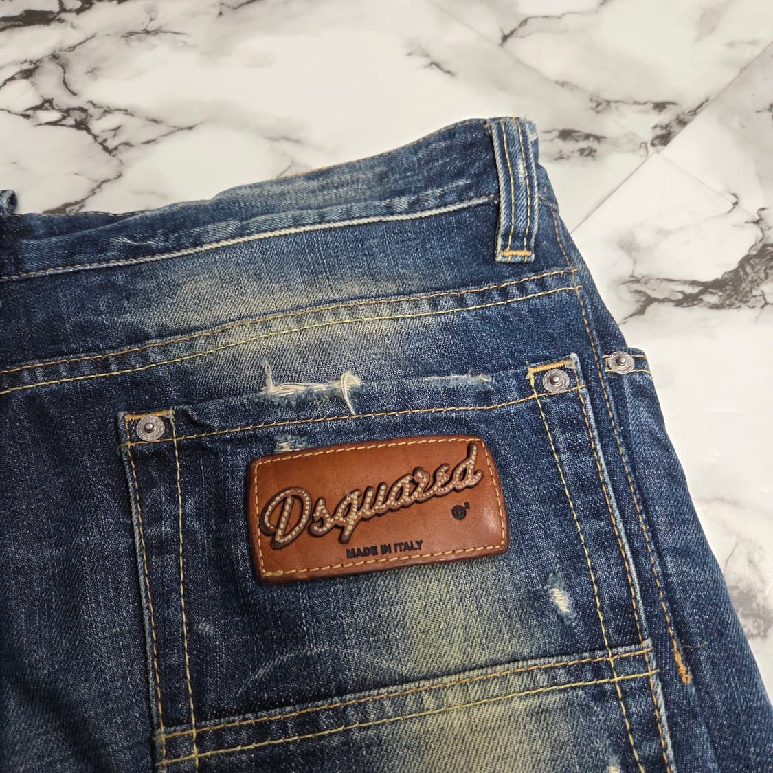 디스퀘어드2 데님반바지 5부반바지 상품이미지4