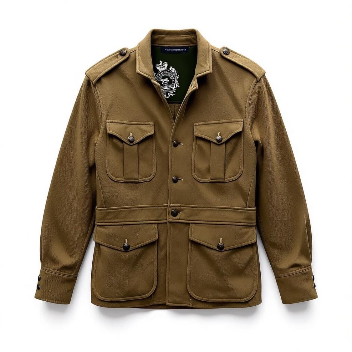 POLO 폴로 랄프로렌 테리 헤비코튼 밀리터리 자켓 S 상품이미지1