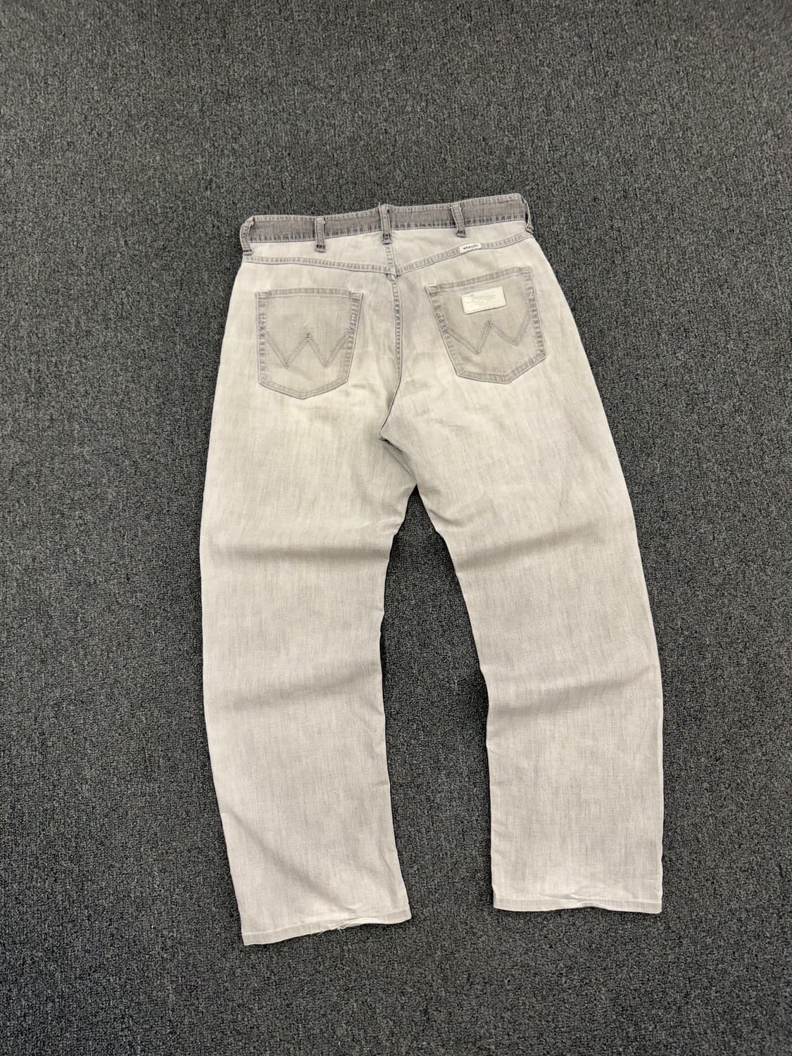 33)랭글러 빈티지 w3444 그레이 데님팬츠 상품이미지8