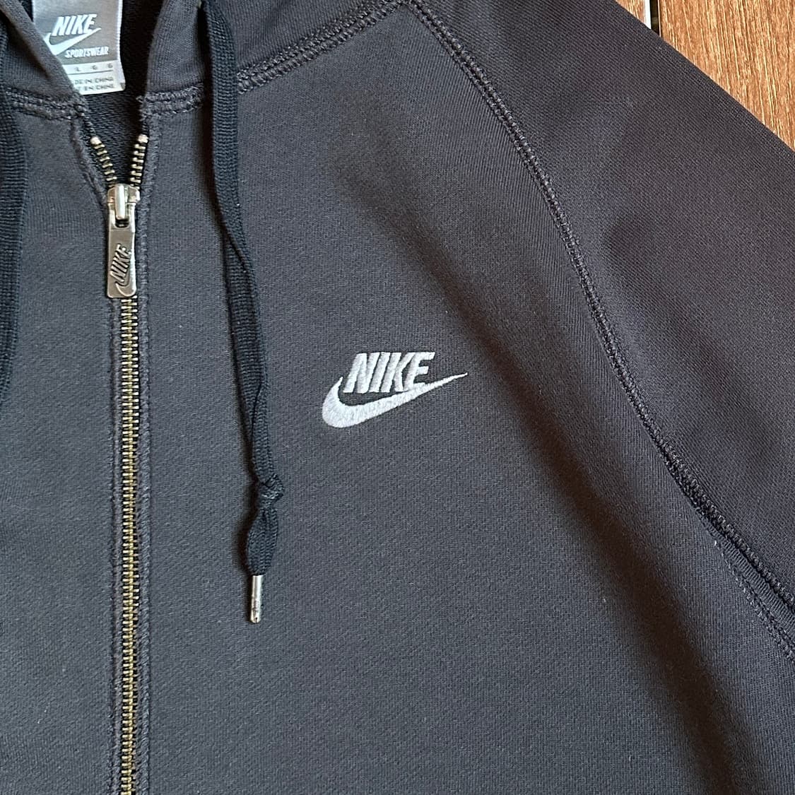 Nike big logo hoodie zip-up jacket 상품이미지3