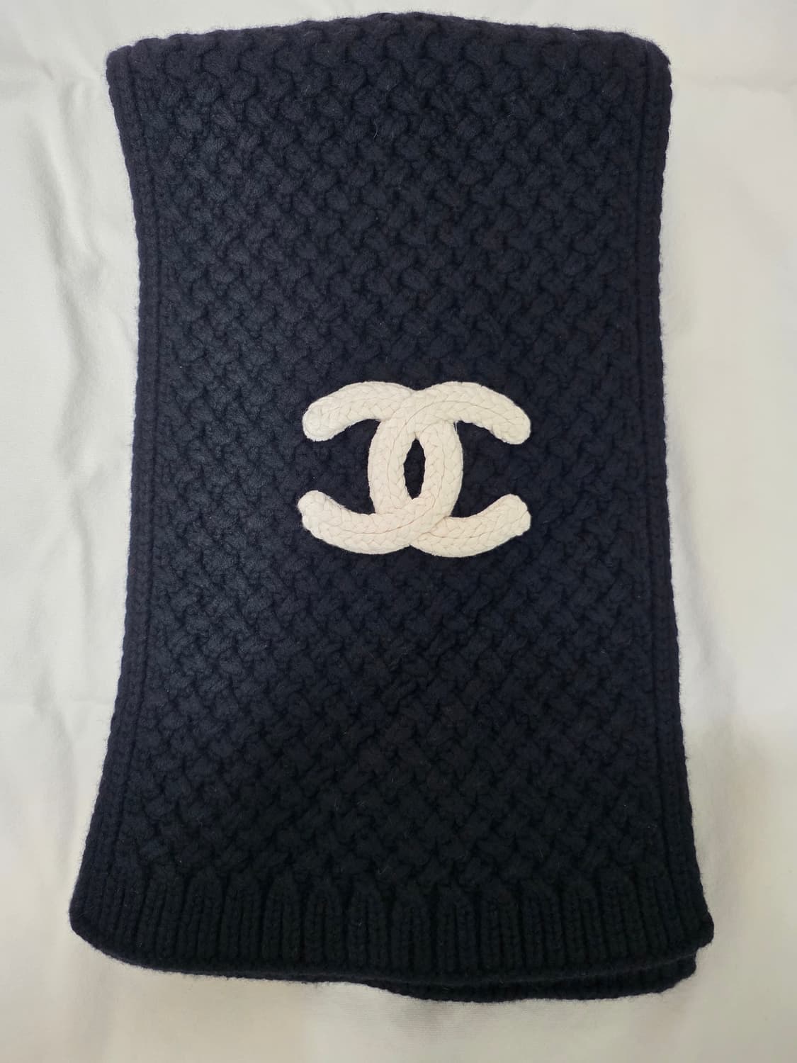 샤넬 캐시미어 로고 머플러 정품 상품이미지2