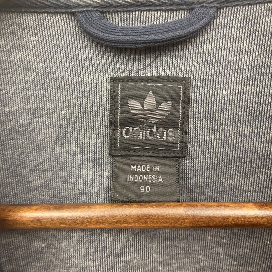 아디다스 올드스쿨 레트로 희귀 검발 후드 져지 집업 90 C07449 상품이미지5