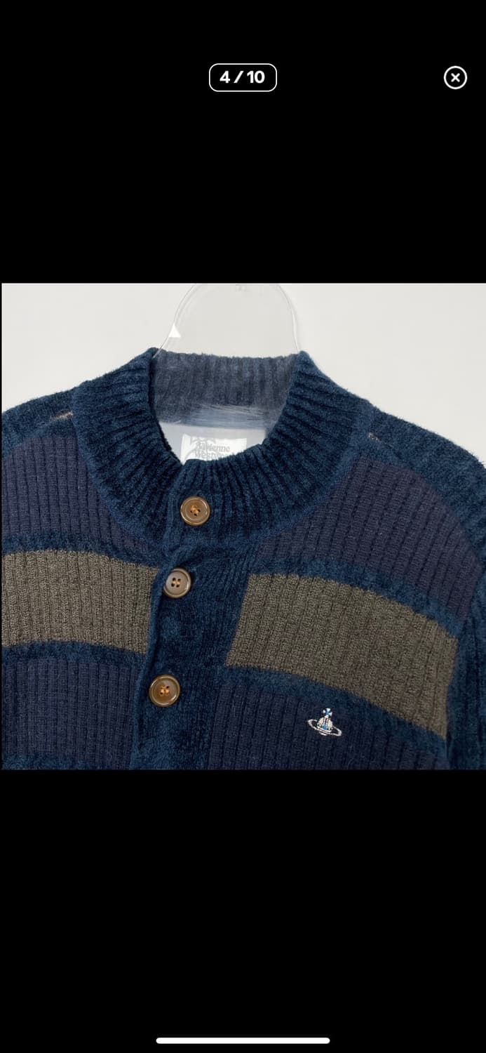 비비안 웨스트우드 니트 가디건 상품이미지5