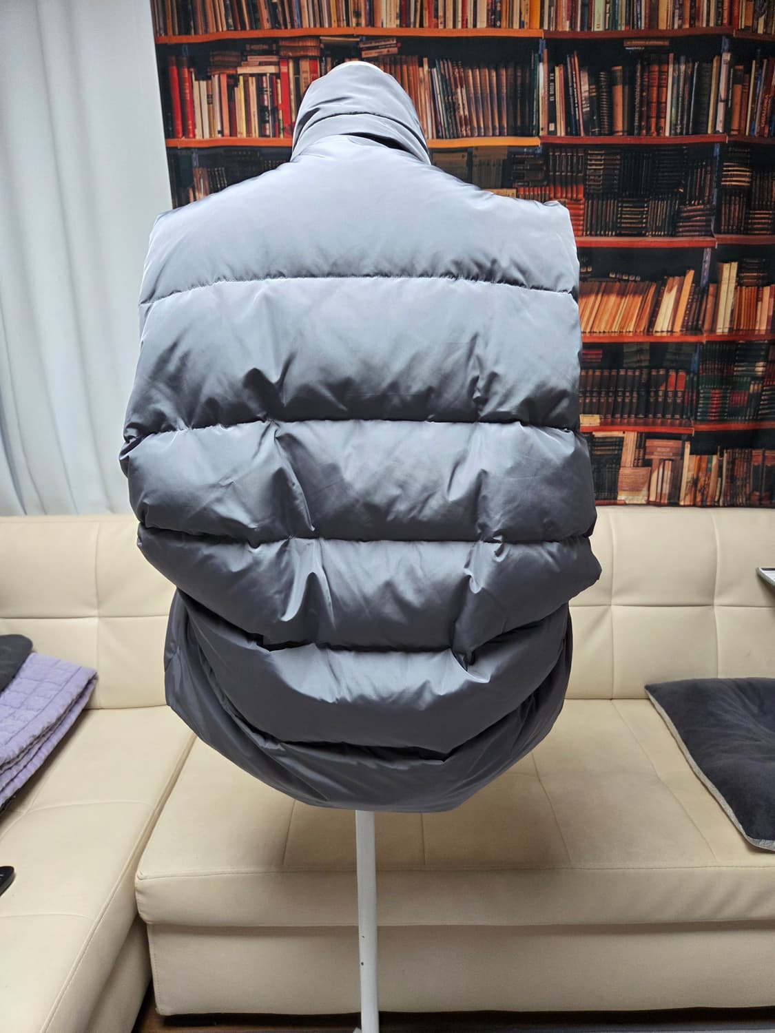 언발란스 패딩 조끼 상품이미지5