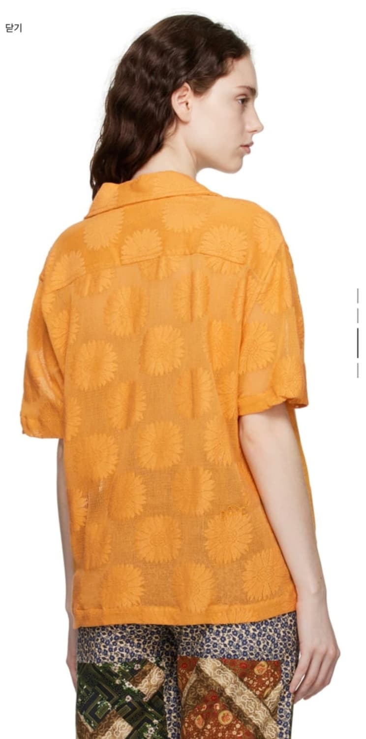 보디 선플라워 자수 셔츠 상품이미지2