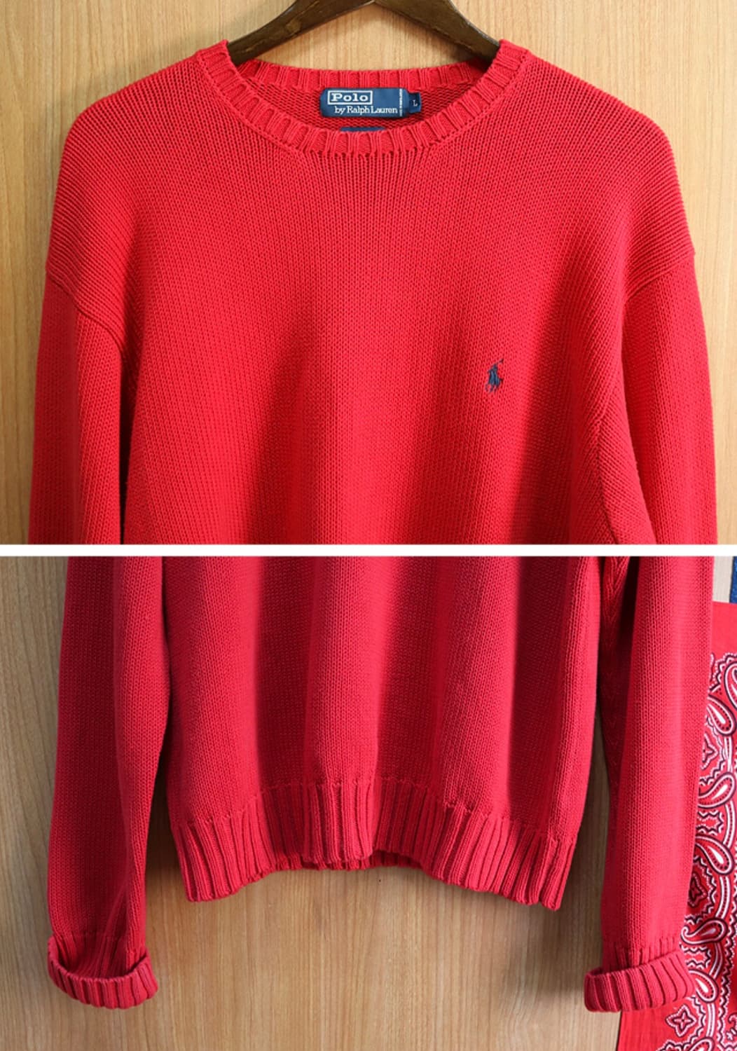 polo ralph lauren 폴로 랄프로렌 코튼100% 빈티지 니트
 상품이미지2