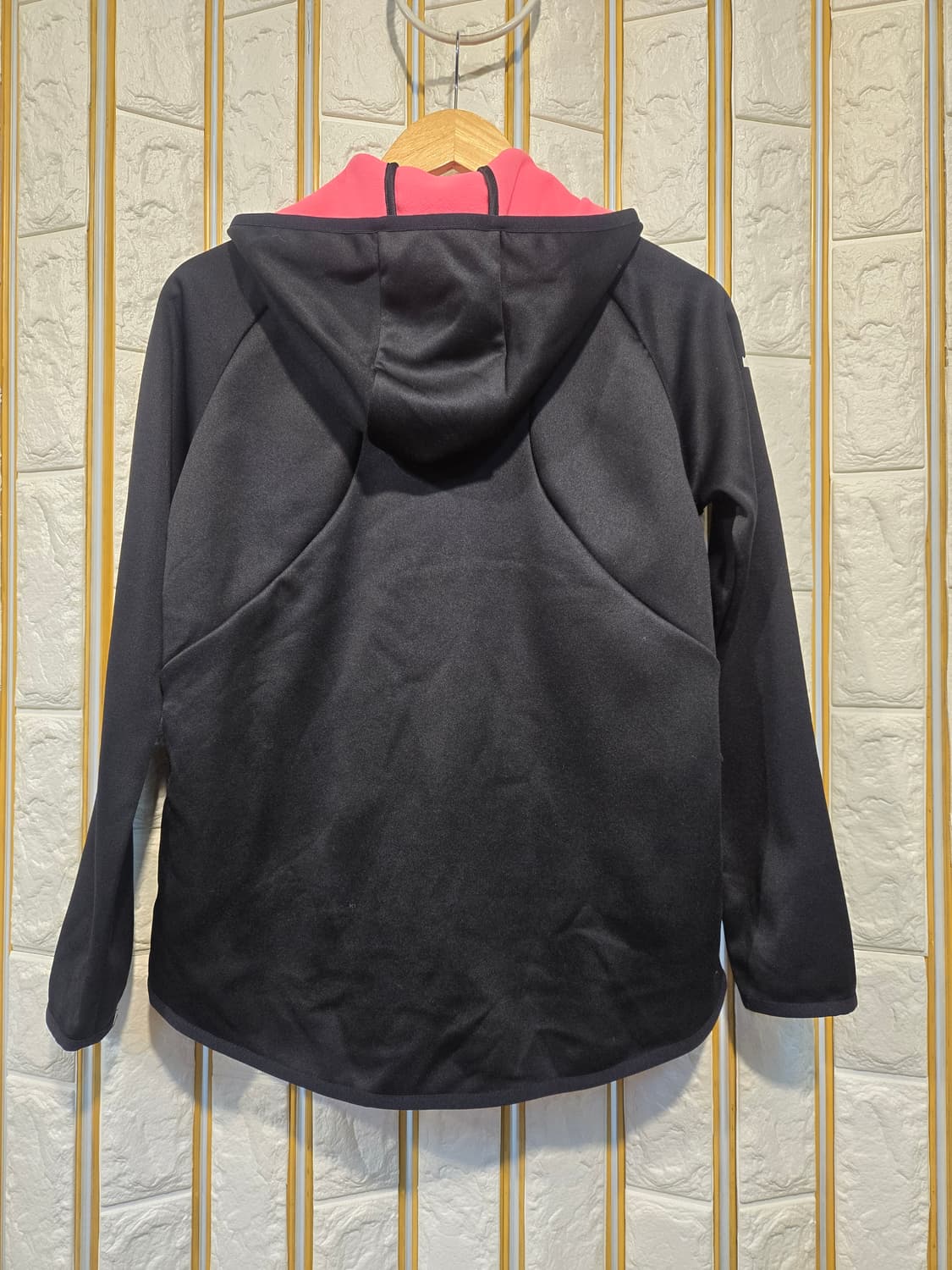 데상트 여성 기모 후드집업 져지 트레이닝상의 M 새상급 상품이미지2