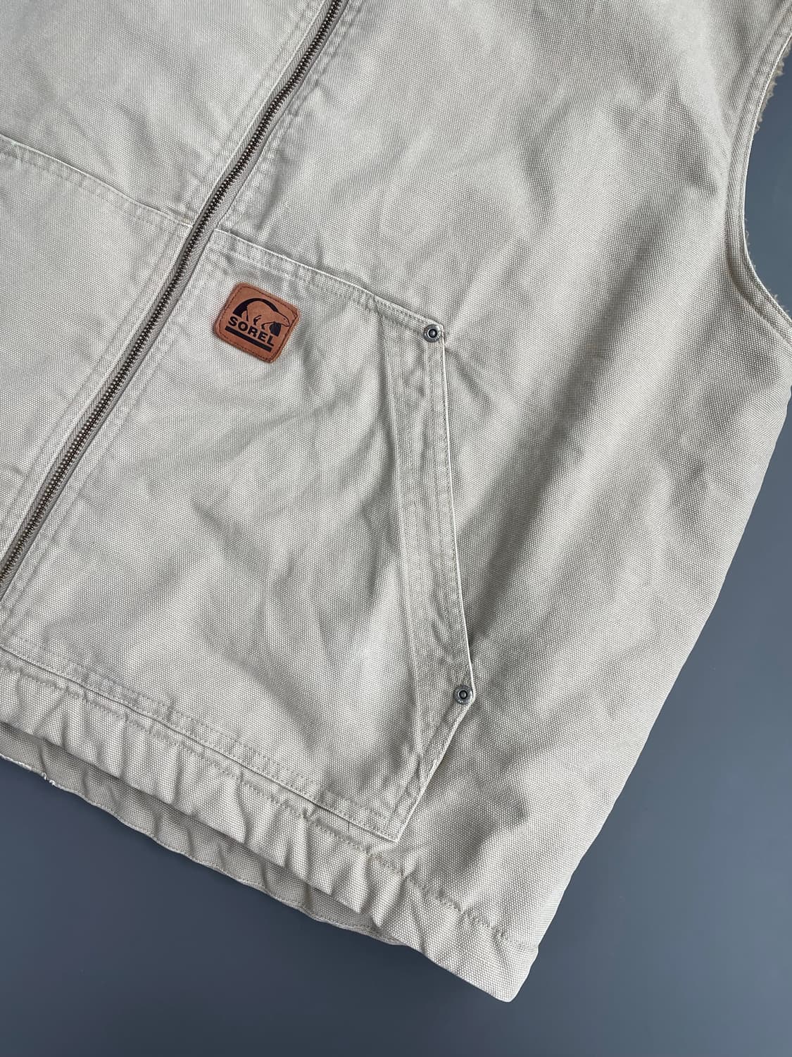 [XXL] 소렐 빈티지 쉐르파 워크 자켓 베스트 조끼 상품이미지5