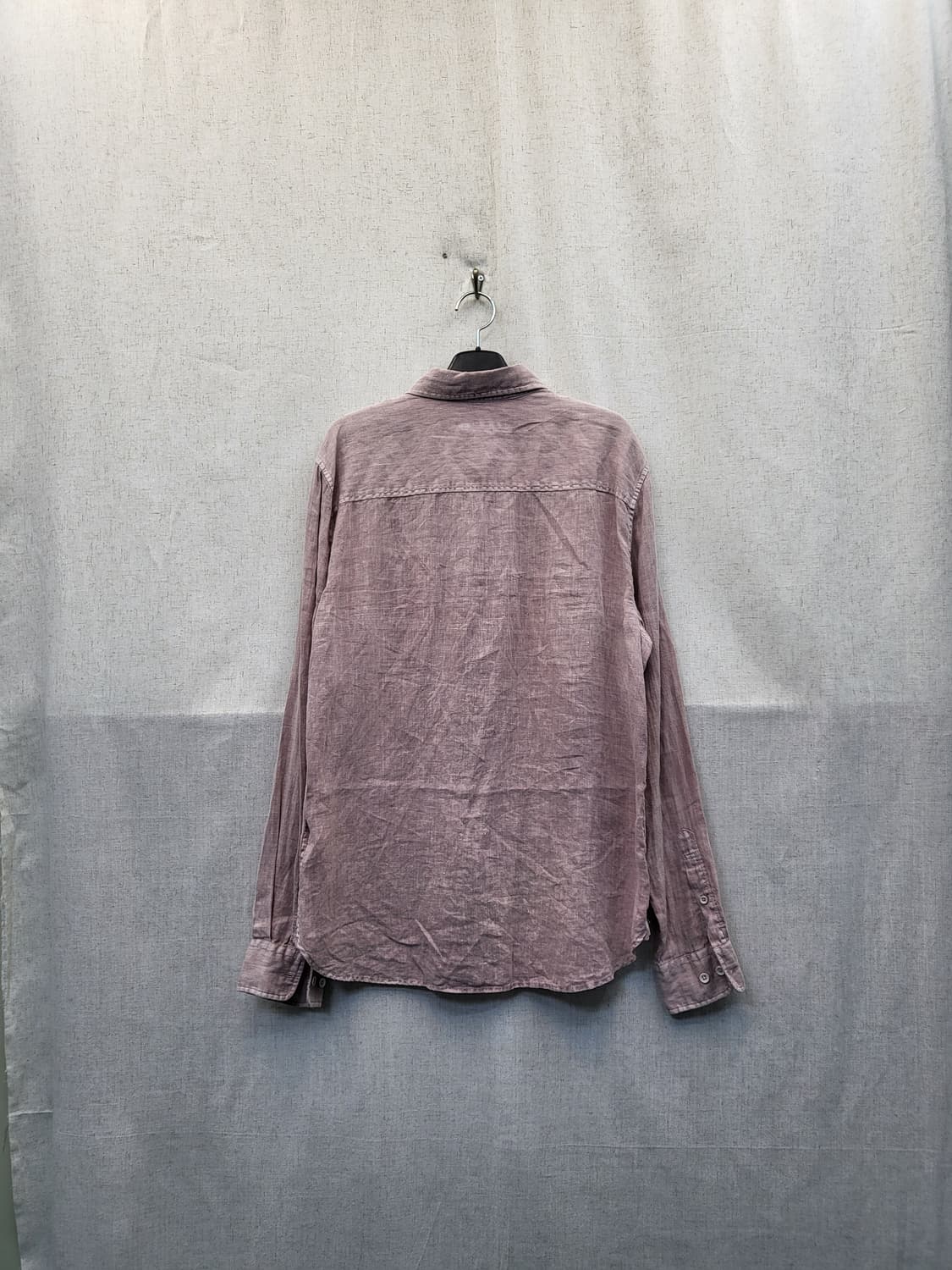 series 빈티지 핑크 린넨 셔츠 상품이미지2