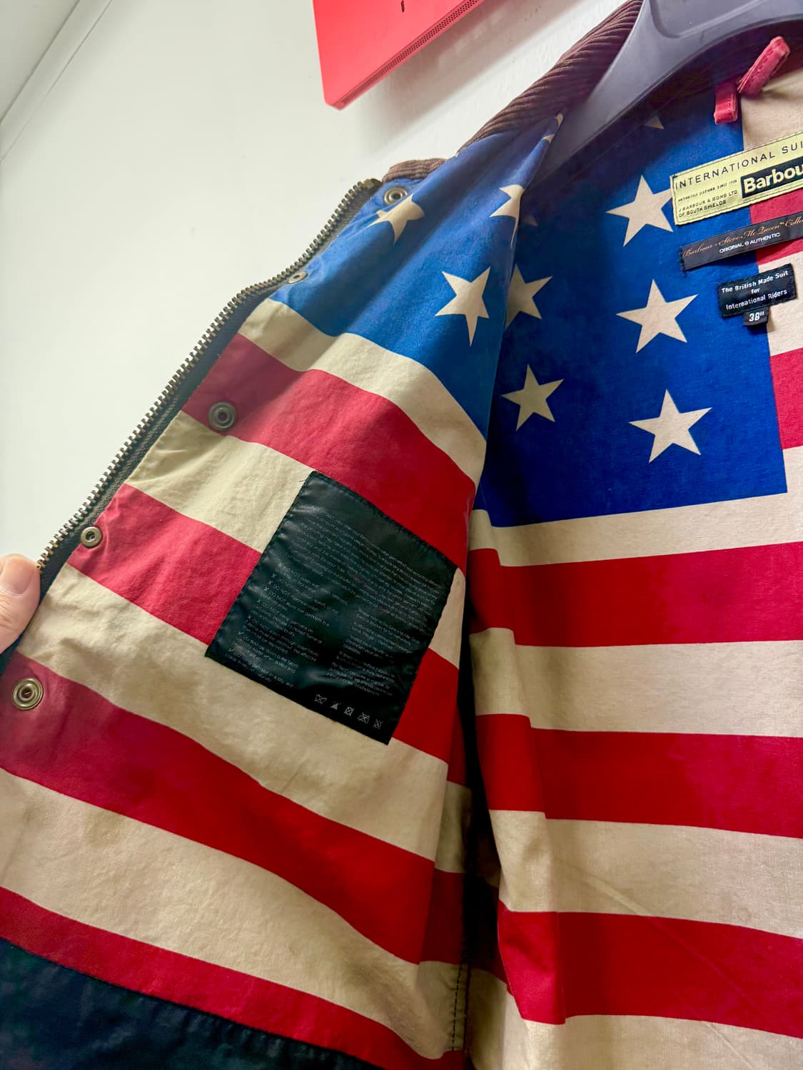 바버 인터네셔널 렉스턴 스티브맥퀸 올리브 팝니다 상품이미지8