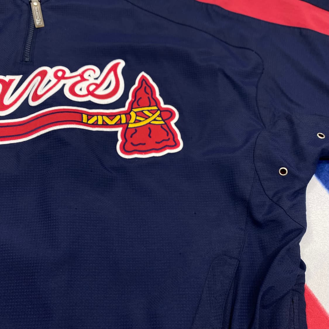 마제스틱 애틀란타 브레이브스 아노락 L 실측 XL  상품이미지4