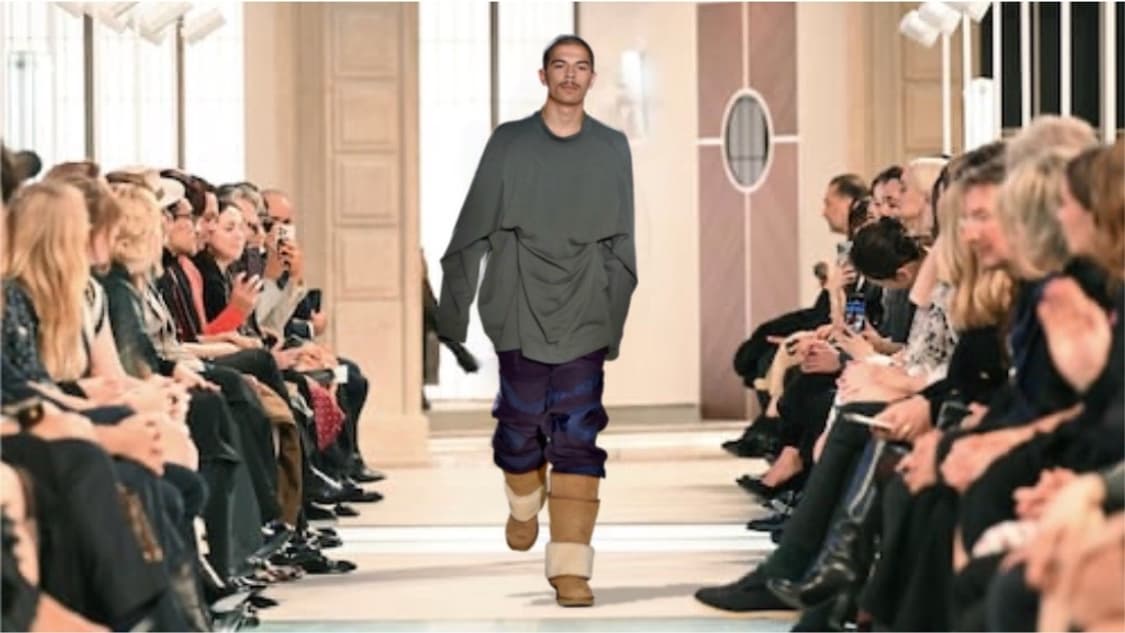 (초레어) 18FW 와이프로젝트  x 어그  레이어드 카멜 부츠 상품이미지1