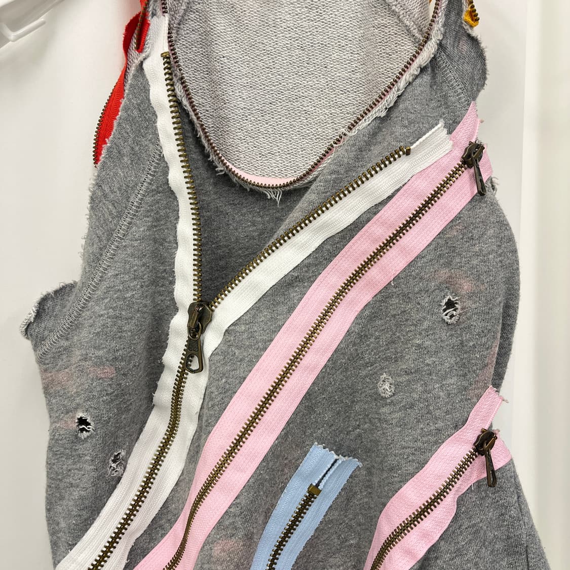 See by chloe zipper asymetric sweat top 상품이미지2