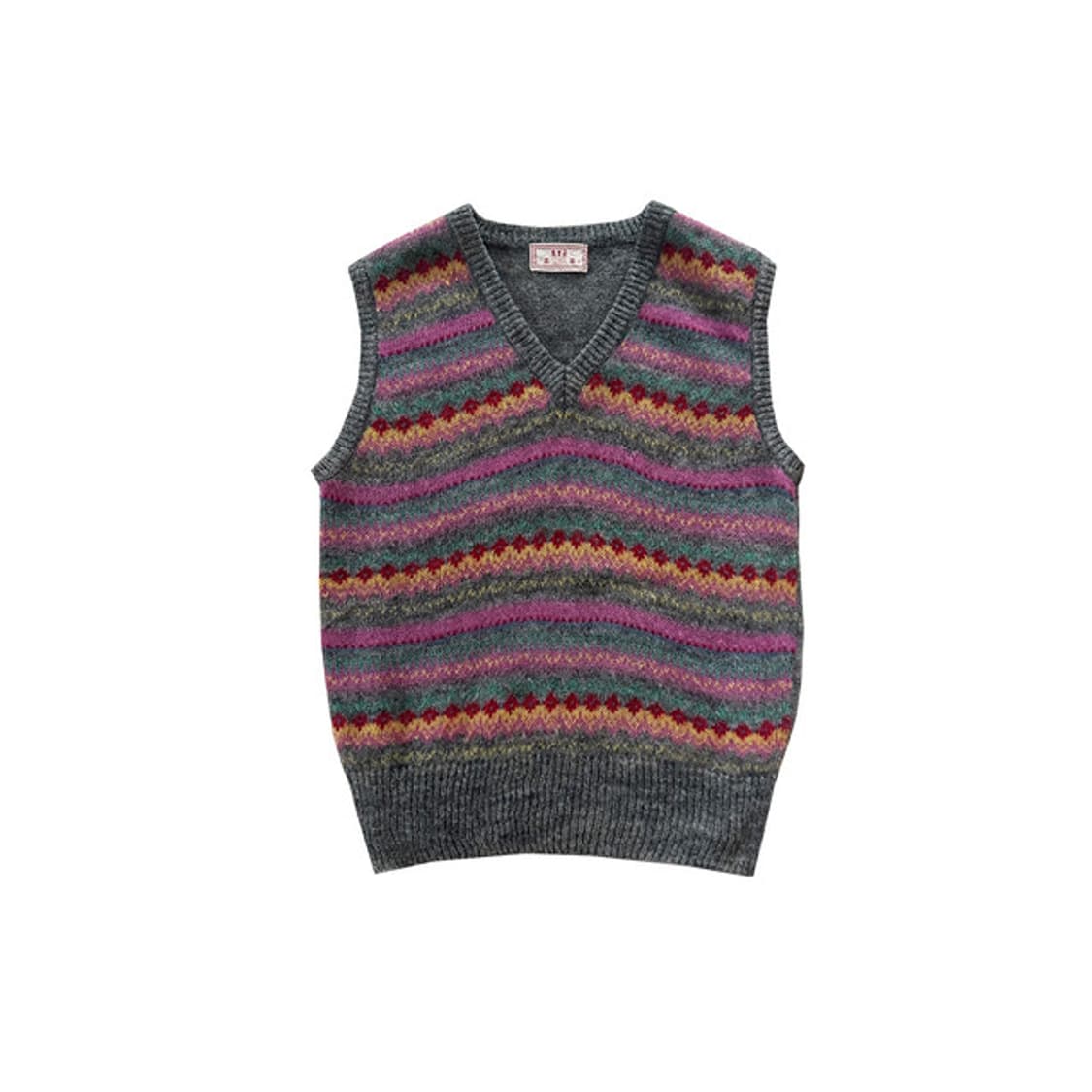 Nordic Ie Cream Vest Knit🍧 상품이미지2