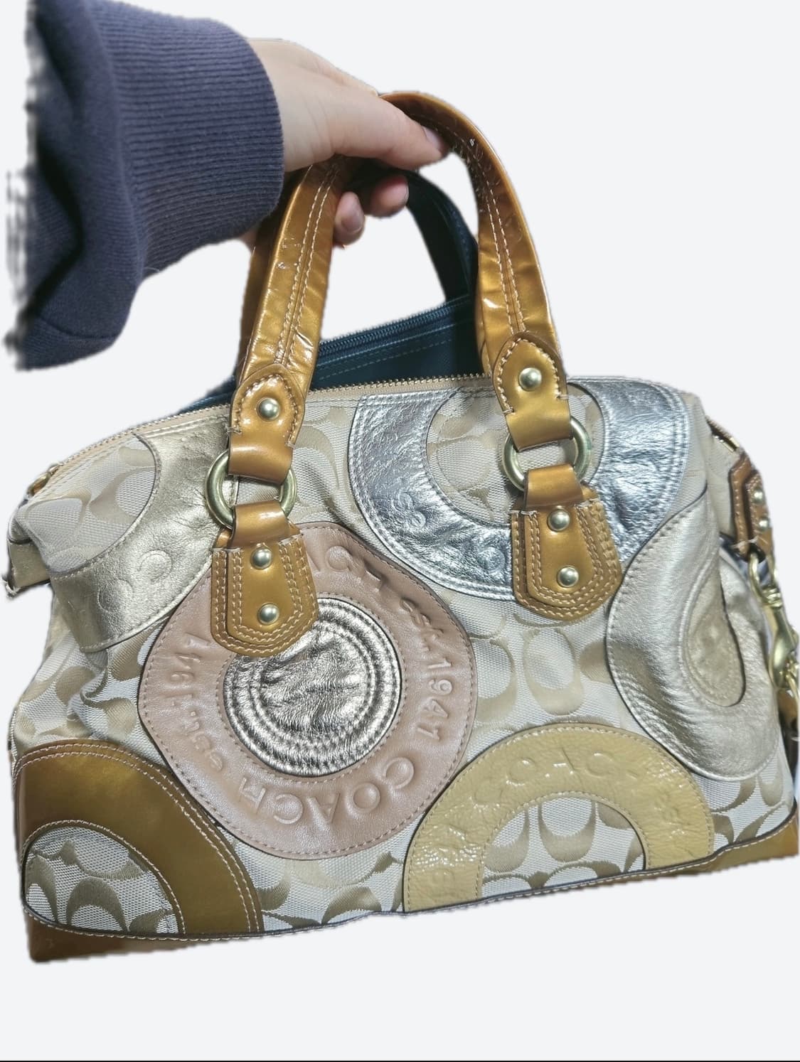 COACH 코치 시그니처 숄더백 가방 토트백 상품이미지1