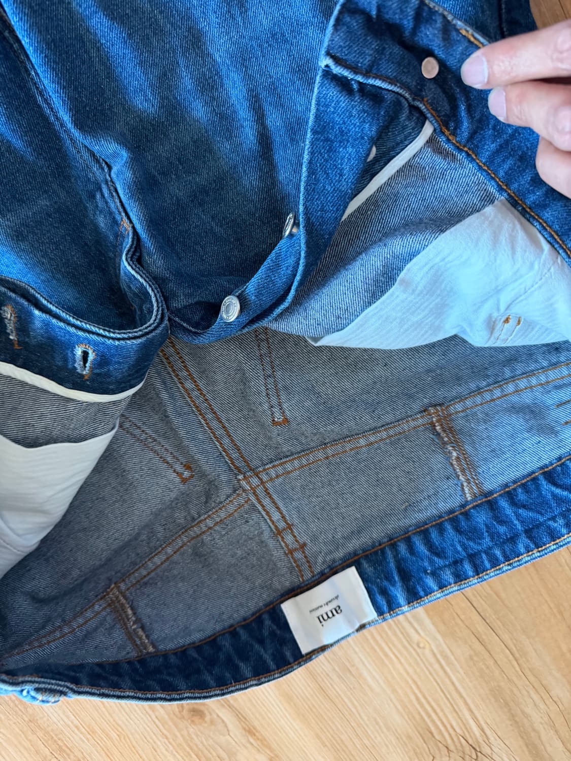 AMI BAGGY FIT JEANS 31 아미데님팬츠 상품이미지3