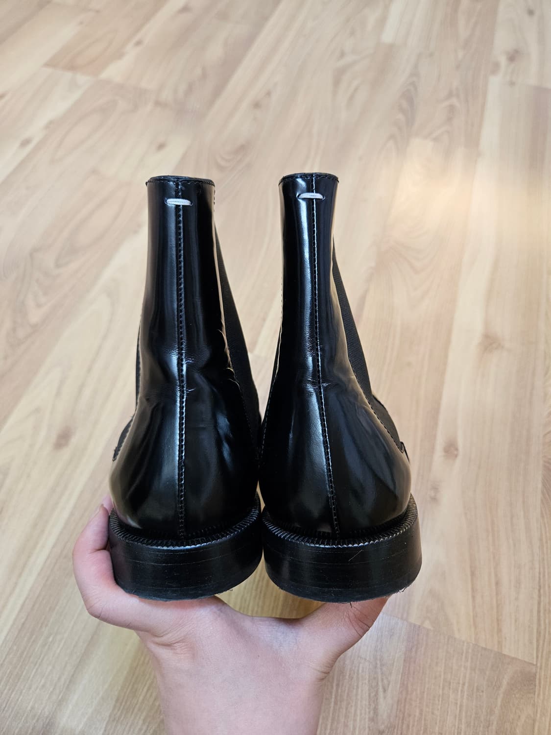 마르지엘라 타비 첼시 부츠 블랙 상품이미지5