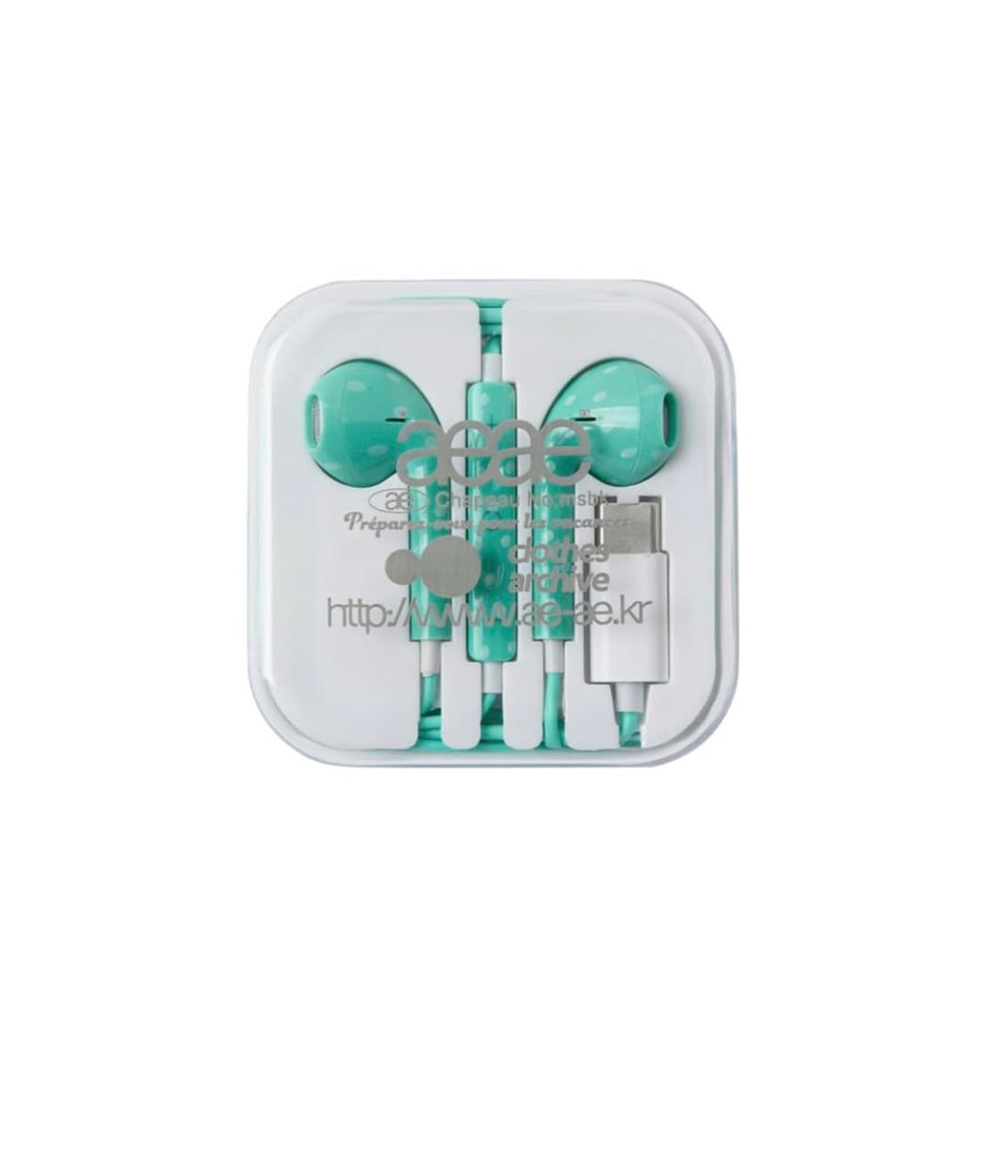 aeae 이어폰 민트 상품이미지1