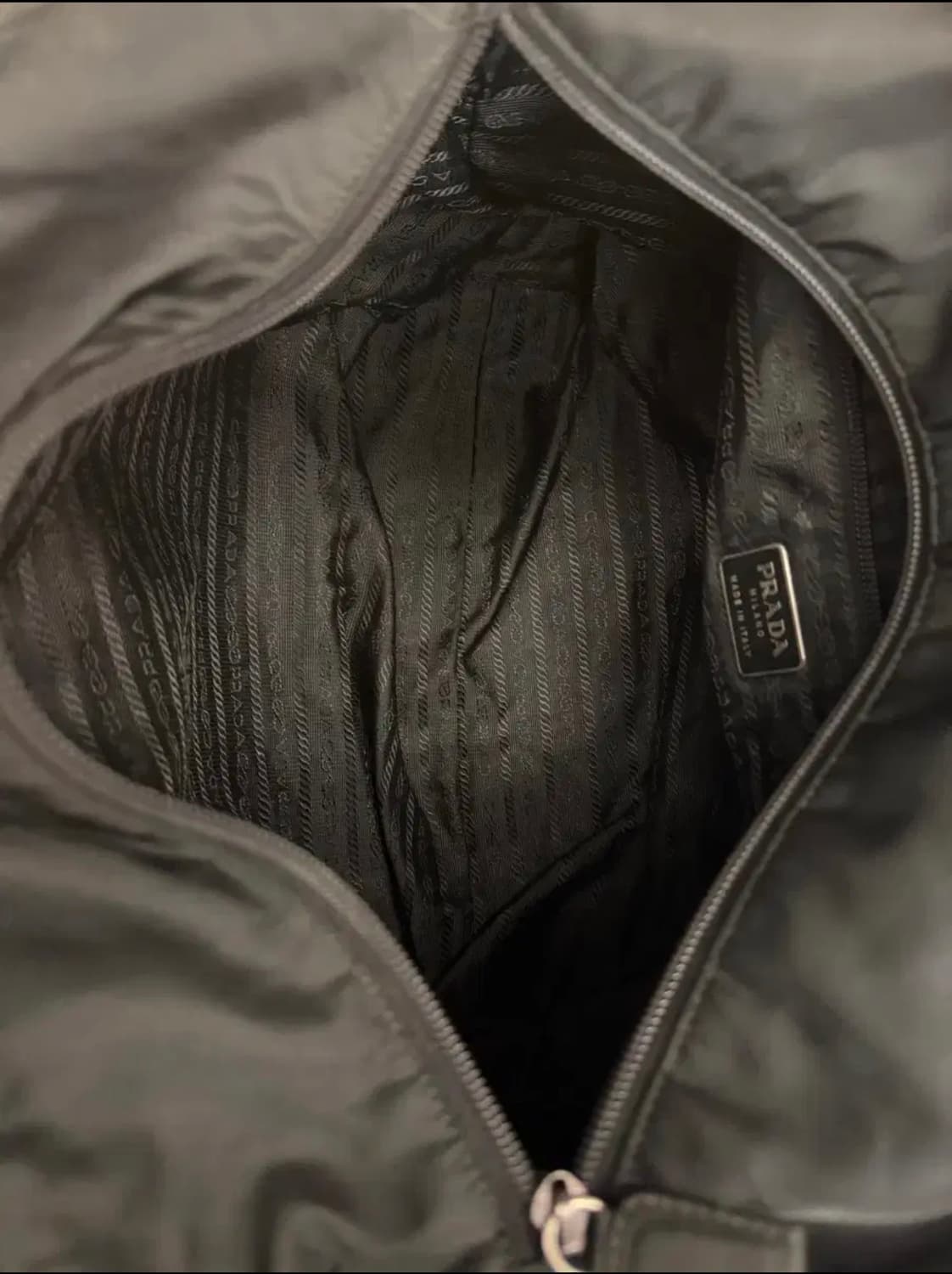 정품 프라다 포코노 나일론 블랙 토트백 숄더백 상품이미지6