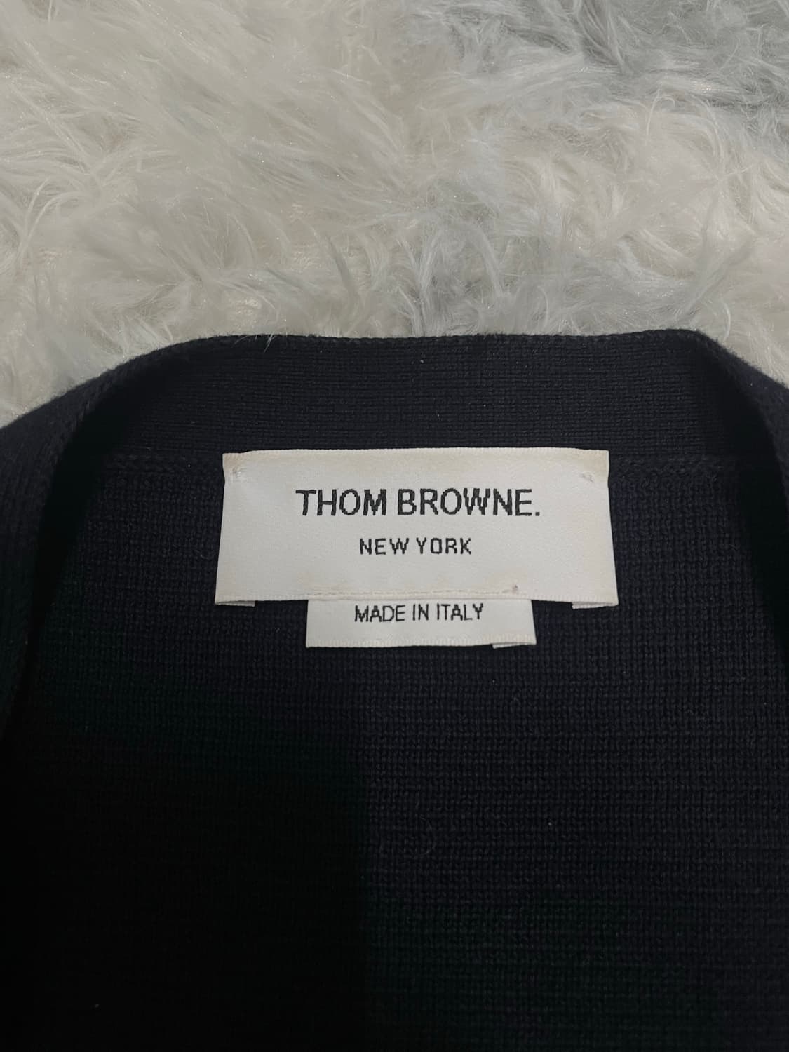 [신형/구성품] 톰브라운 사선완장 밀라노스티치 금장 가디건 [2] 상품이미지6