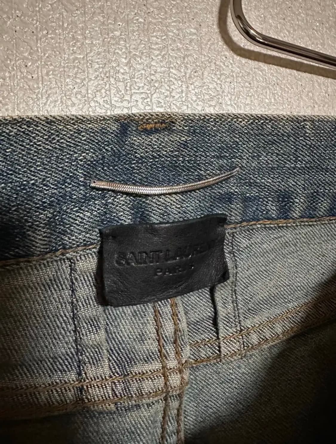 [백화점구매 - 한글택] 생로랑 15 무파진 -허리 28 사이즈 상품이미지5