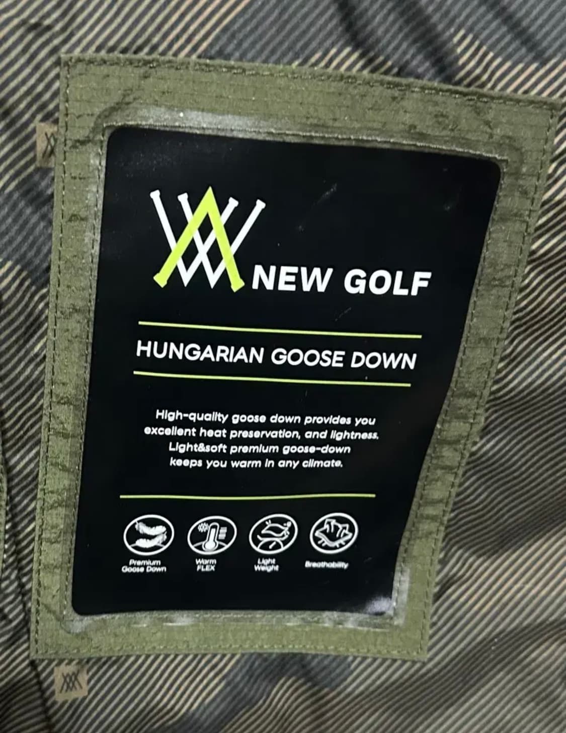 어뉴 골프 22fw 구스다운 패딩 조끼 상품이미지5