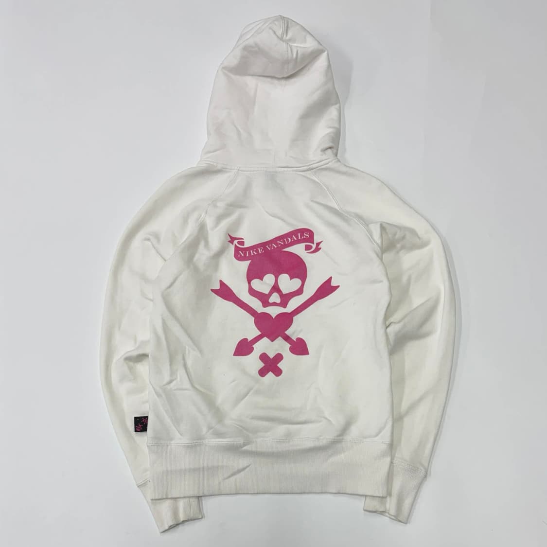 나이키 y2k 스컬 해골 빅로고 반달스 대장급 걸즈 스웨트셔츠 후드티(M 상품이미지3