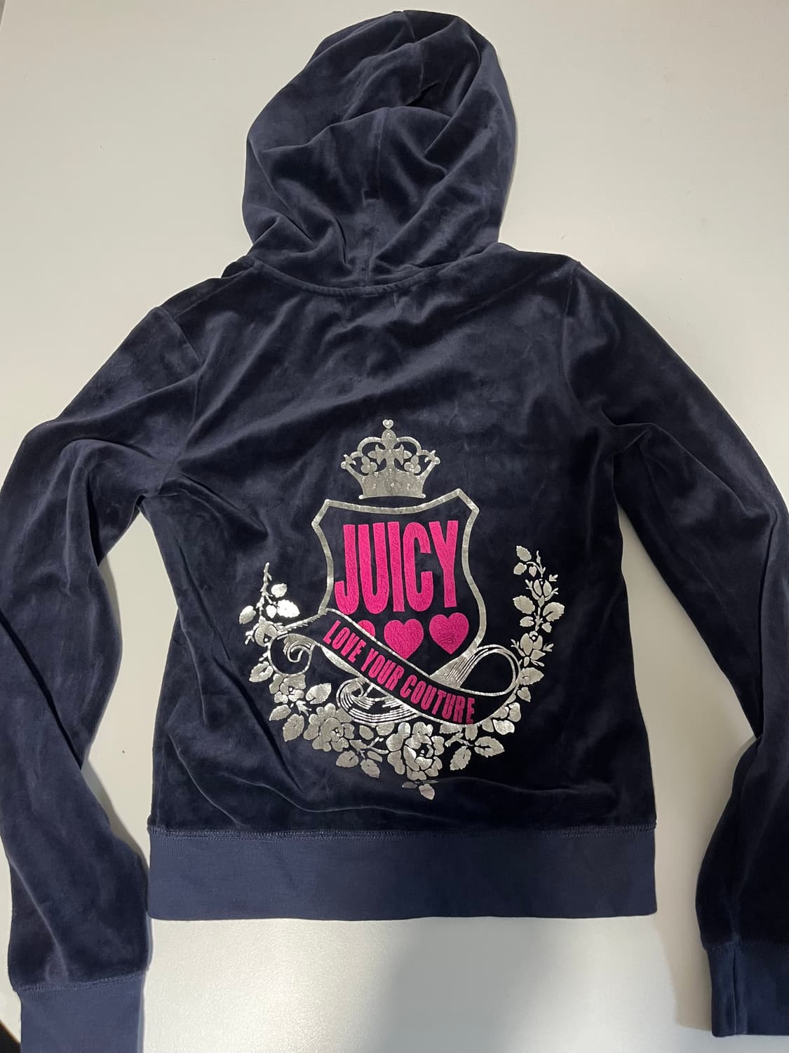 쥬시꾸뛰르 y2k 벨벳 트랙 셋업 상품이미지4