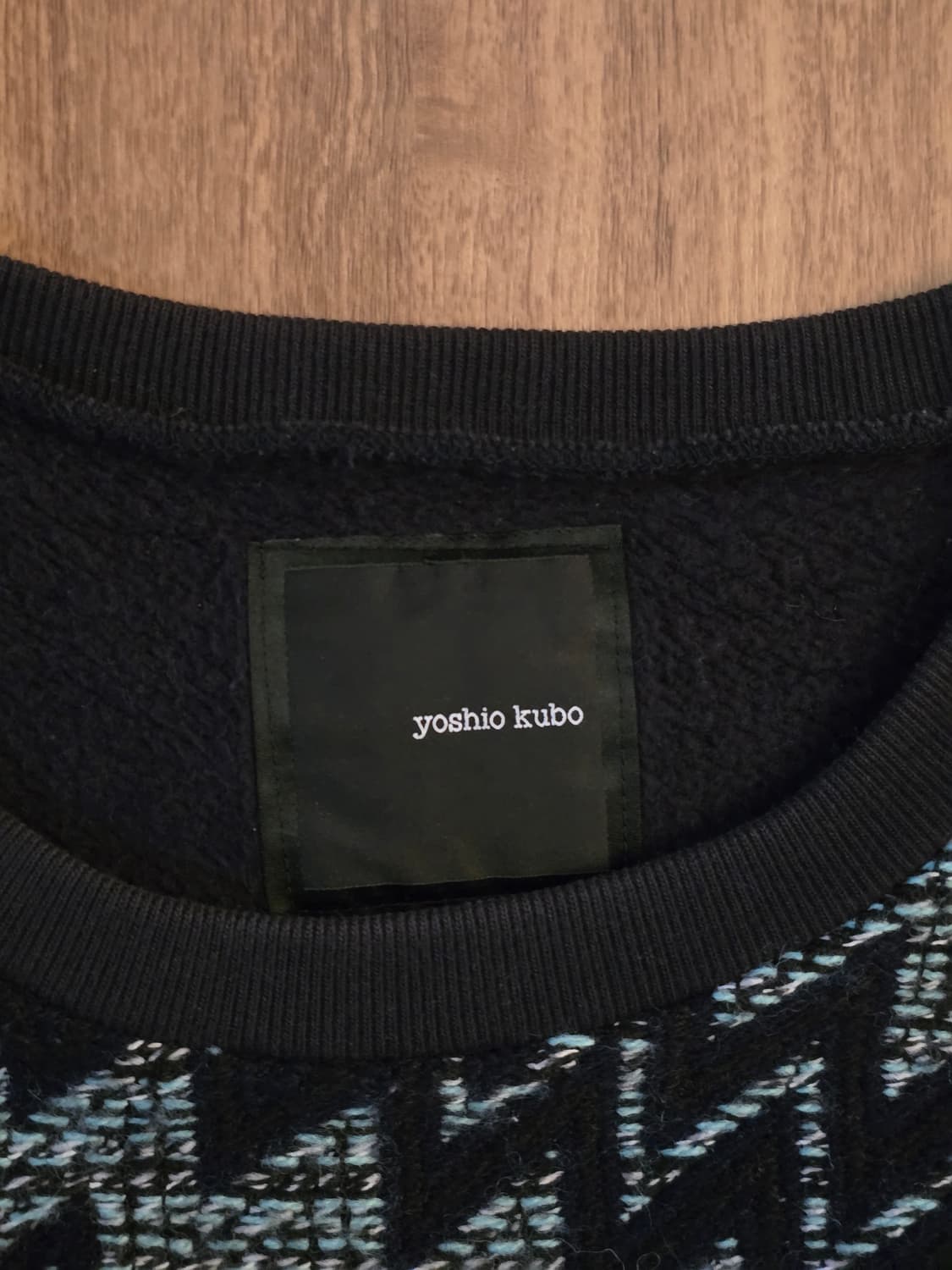 Yoshi Kubo 요시오 쿠보 지그재그패턴 스웨트셔츠 4 상품이미지3