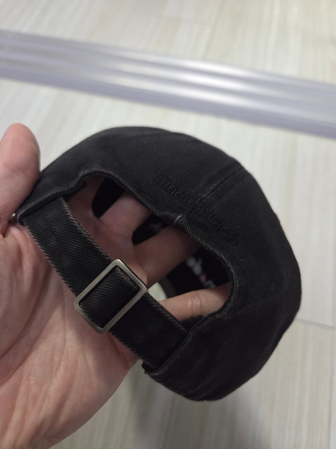 처칠롬퍼 모자 6패널 블랙  상품이미지3