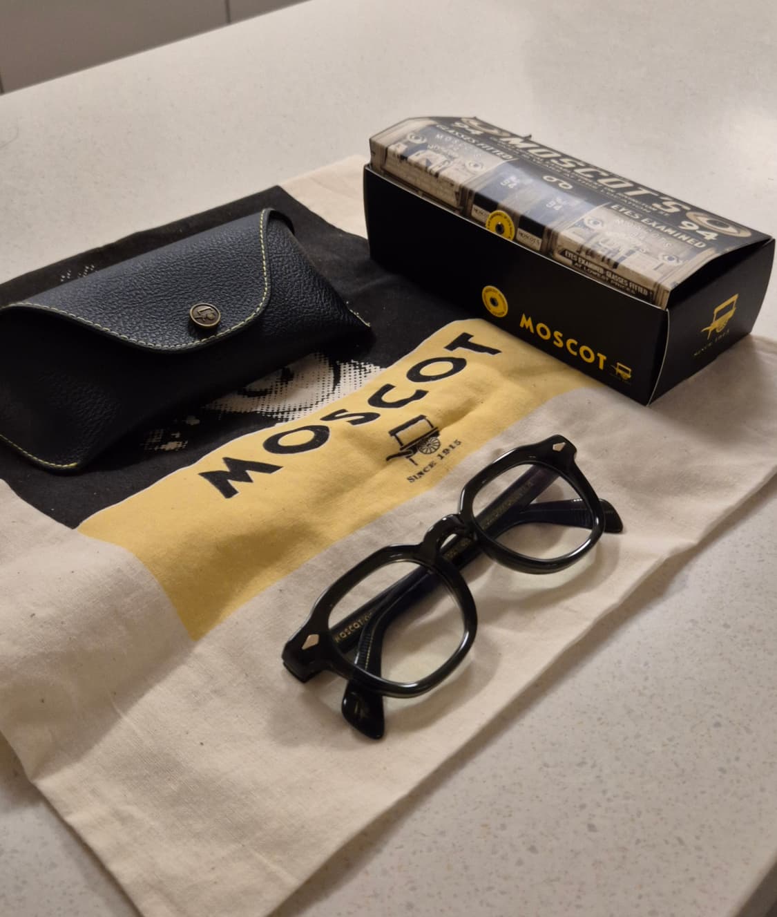 모스콧 돌트 다크그린 안경 46 사이즈 상품이미지1