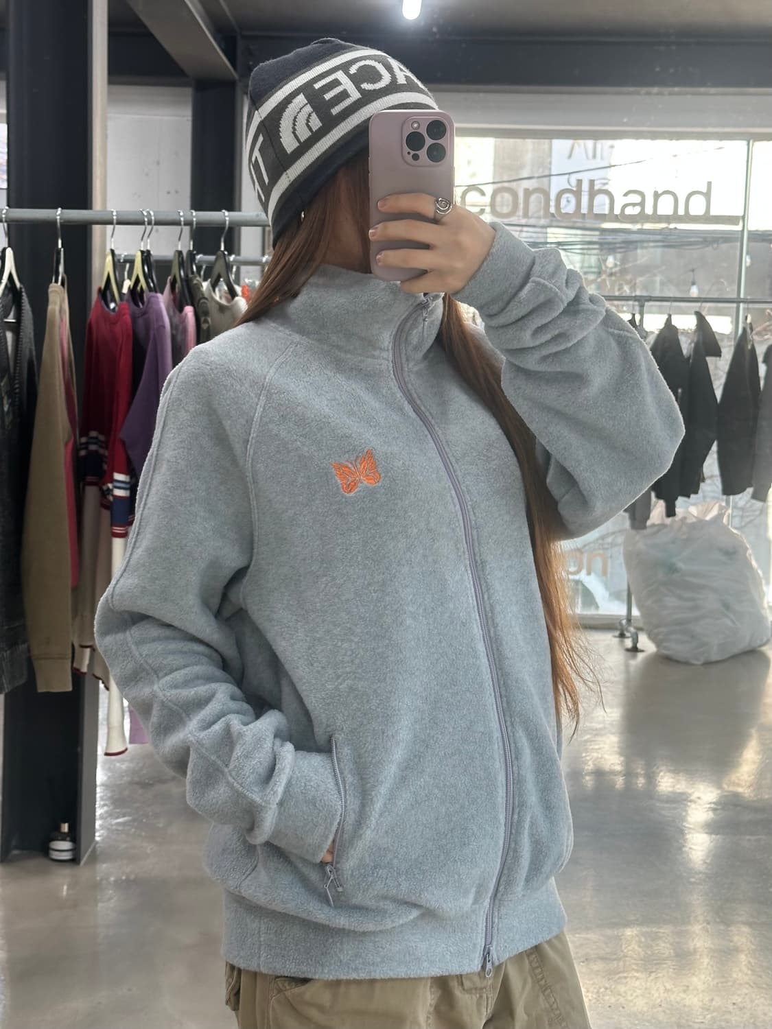 니들스 x 스튜디오스 플리스자켓 데드스탁 상품이미지1