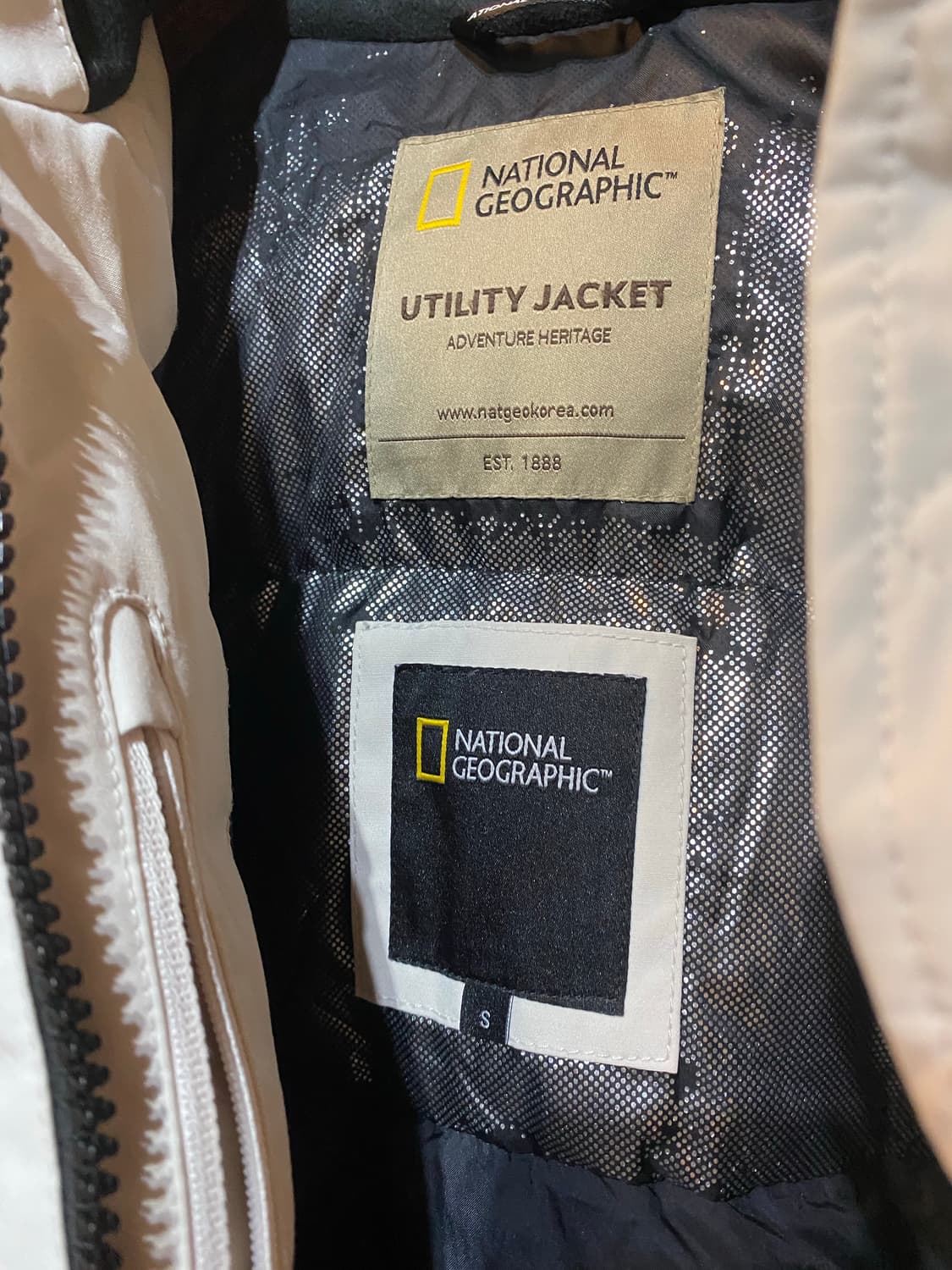 내셔널지오그래픽 유틸리티 덕다운 자켓 S 상품이미지5